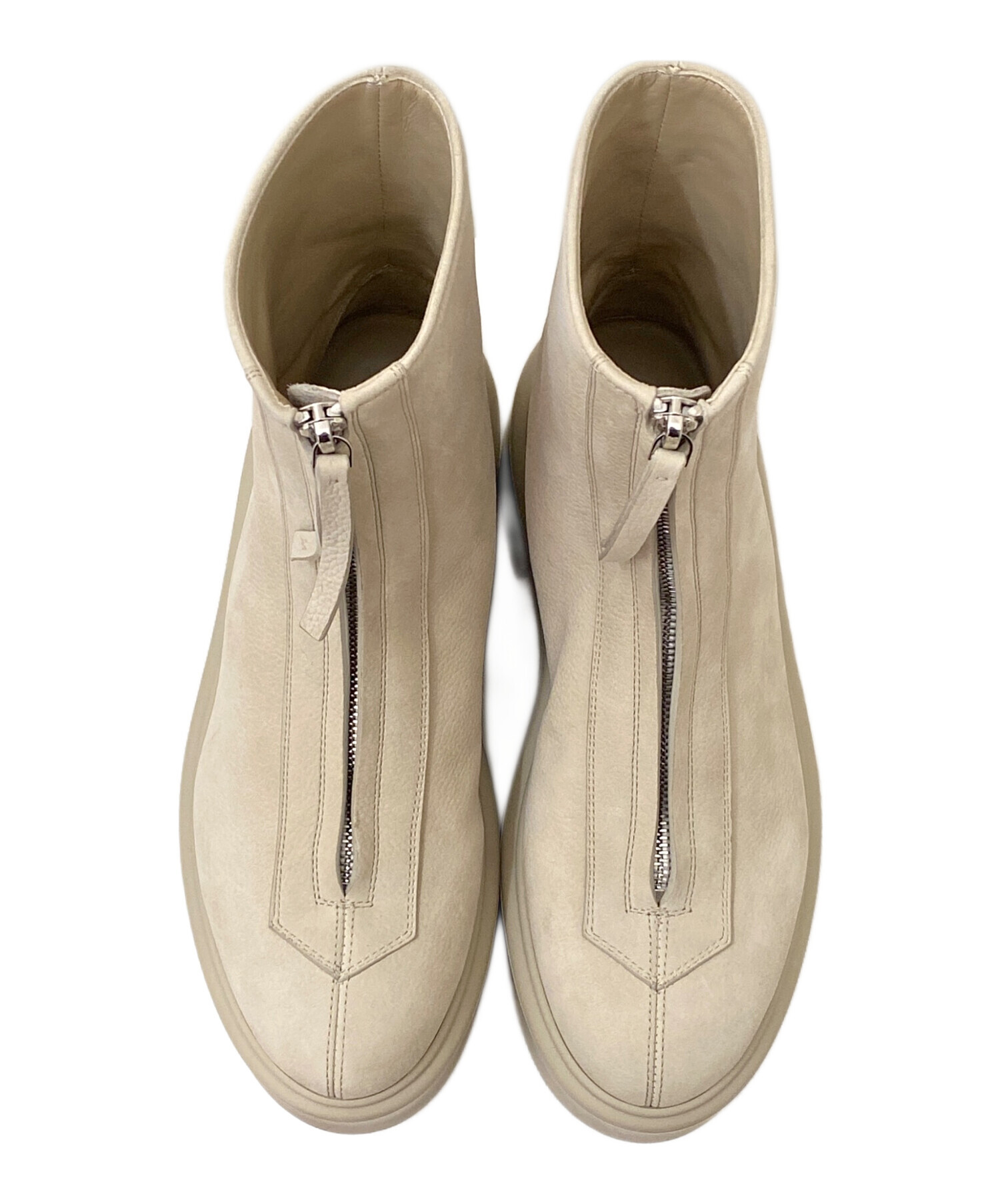 中古・古着通販】THE ROW (ザ ロウ) ZIPPED BOOT I ベージュ サイズ:37