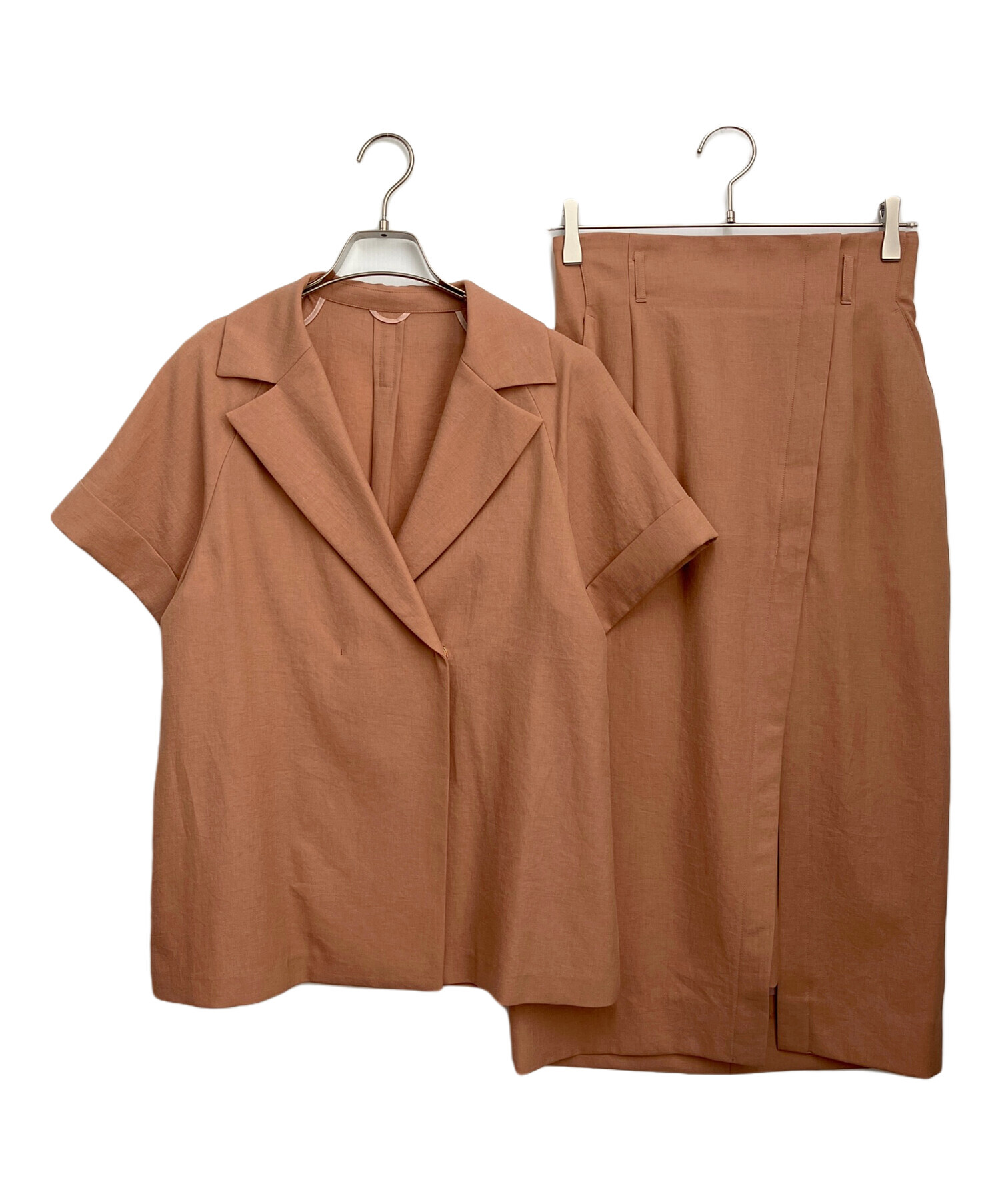 中古・古着通販】ANAYI (アナイ) セットアップ キャメル サイズ