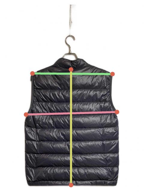 中古・古着通販】PRADA (プラダ) ダウンベスト グレー サイズ:48