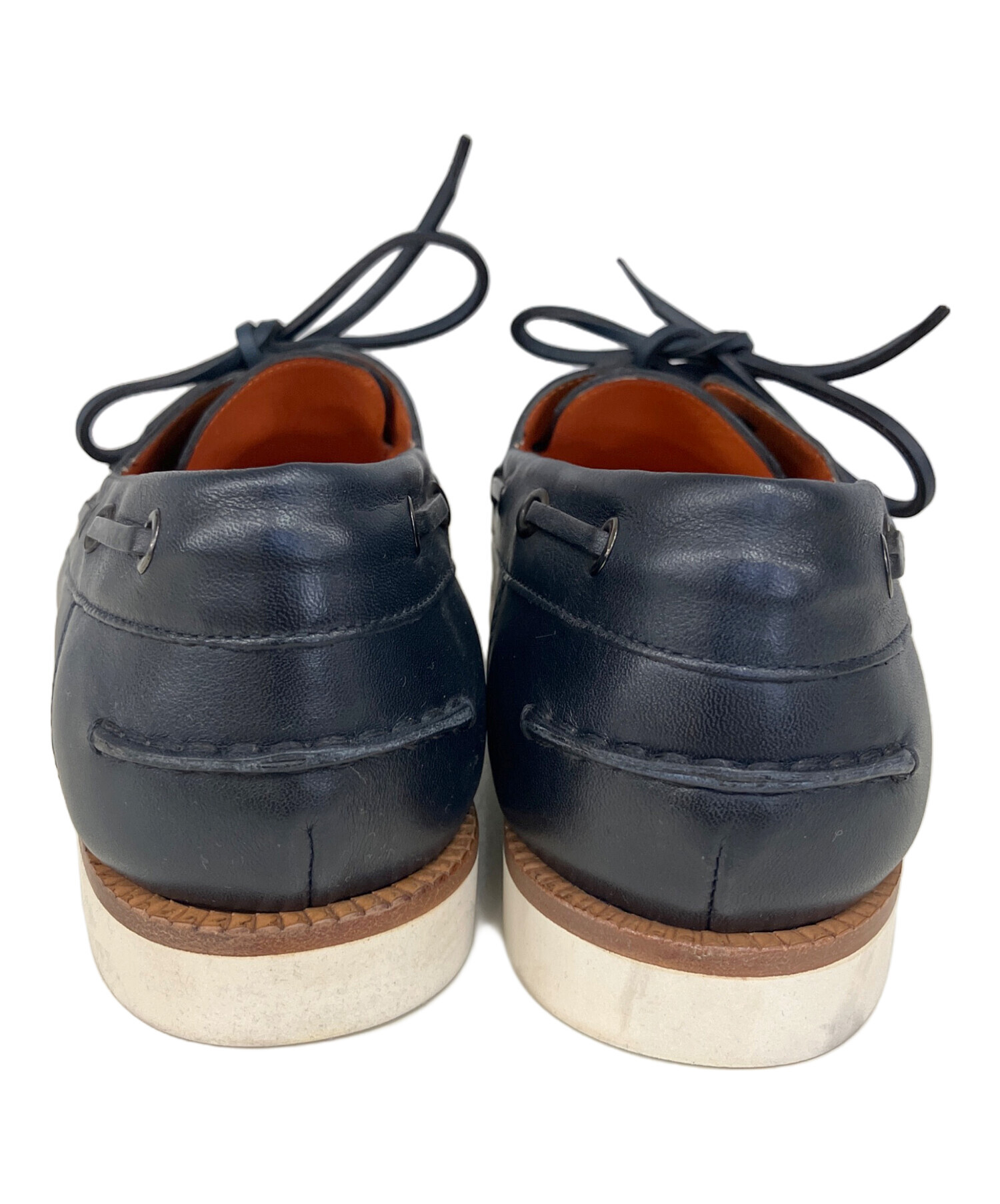 中古・古着通販】Santoni (サントーニ) デッキシューズ ネイビー