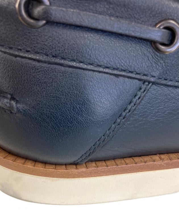 中古・古着通販】Santoni (サントーニ) デッキシューズ ネイビー