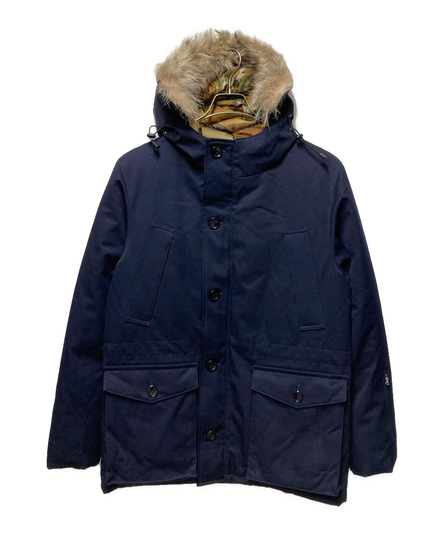 中古・古着通販】SOPHNET. (ソフネット) 2 LAYER WOOL FUR DOWN JACKET