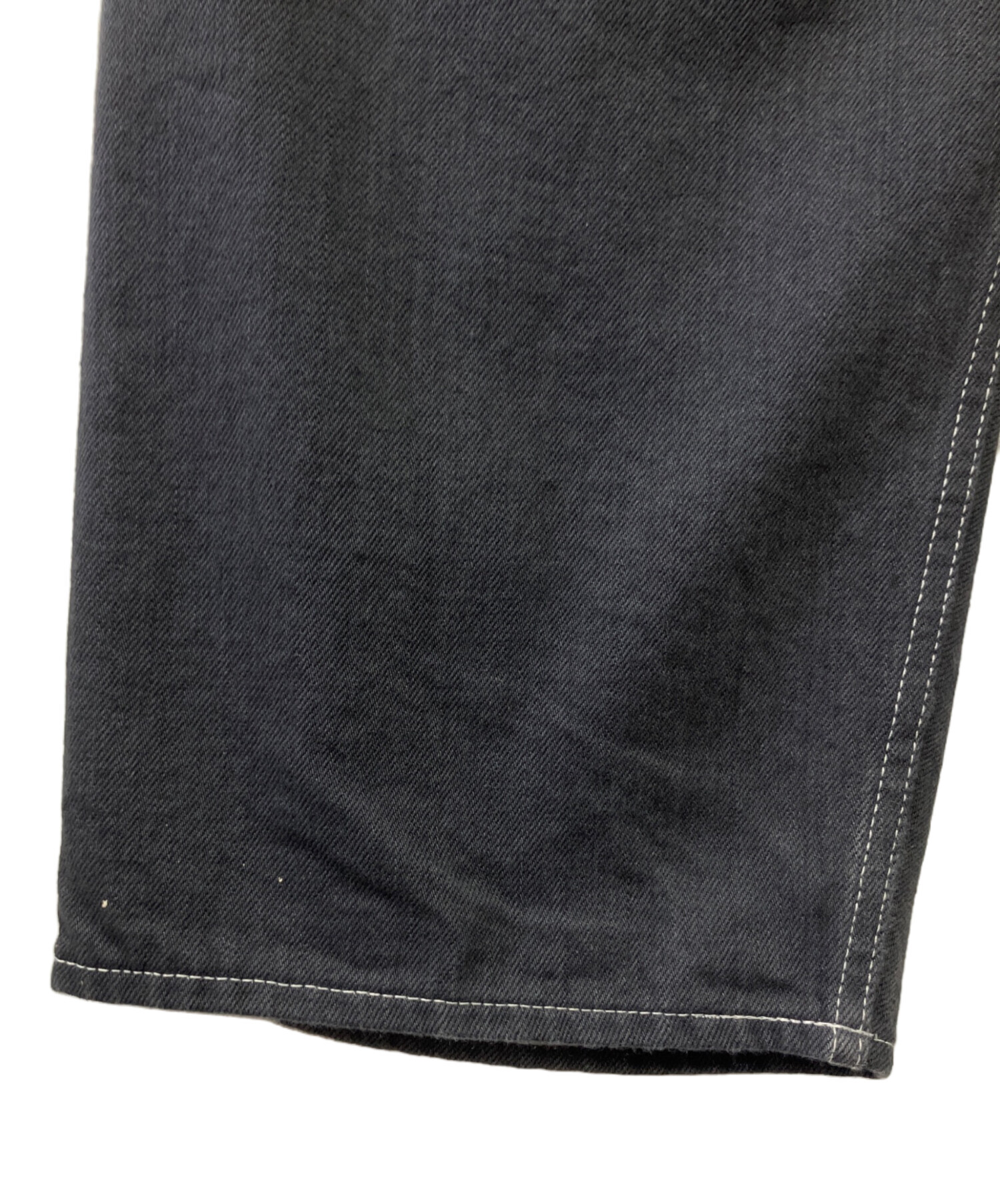 テツエリ 中古・古着通販】tsuzuli (ツヅリ) EZ DENIM 5P PANTS ブラック サイズ
