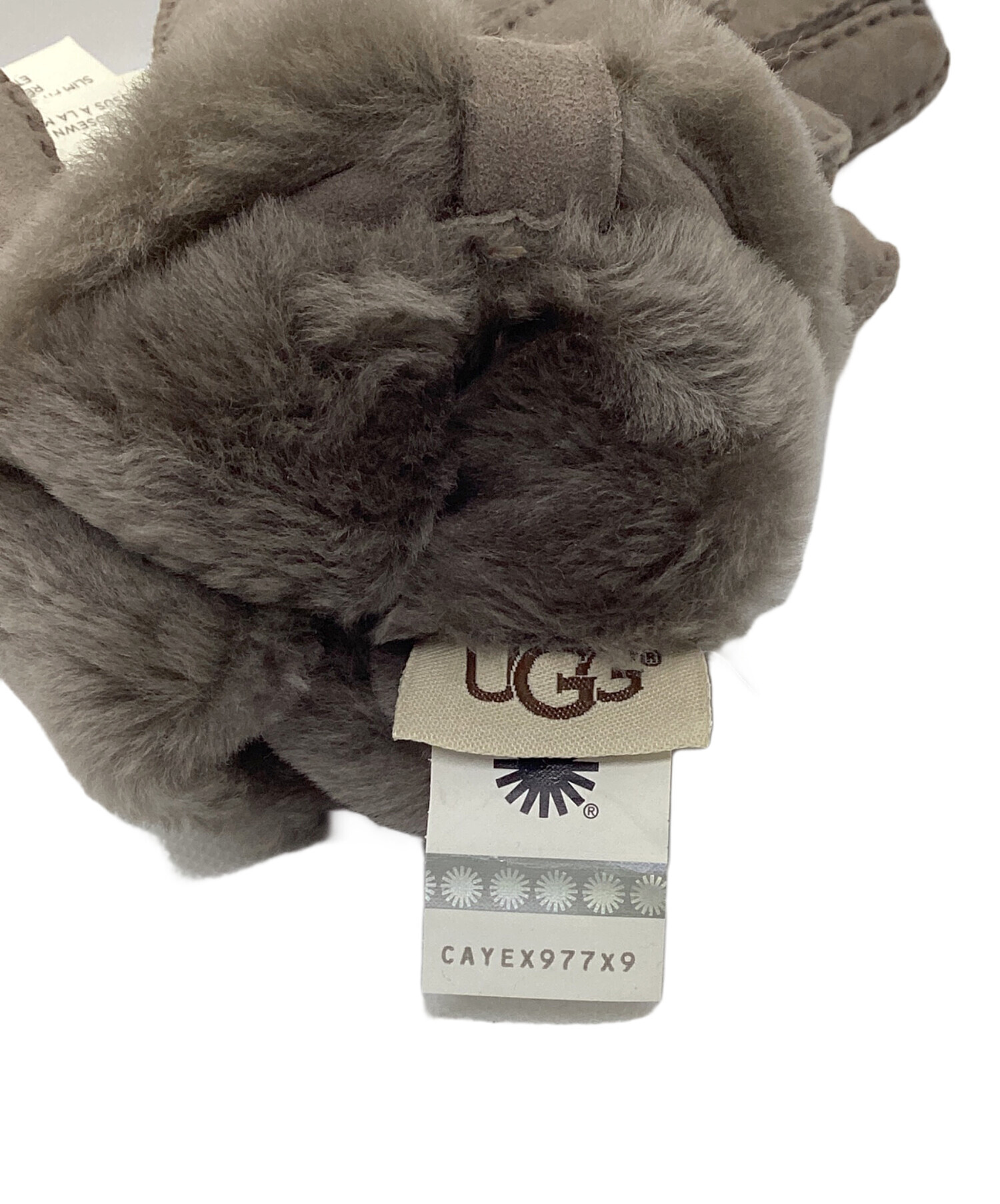 中古・古着通販】UGG (アグ) Bow Shorty Glove グレージュ サイズ:M 未