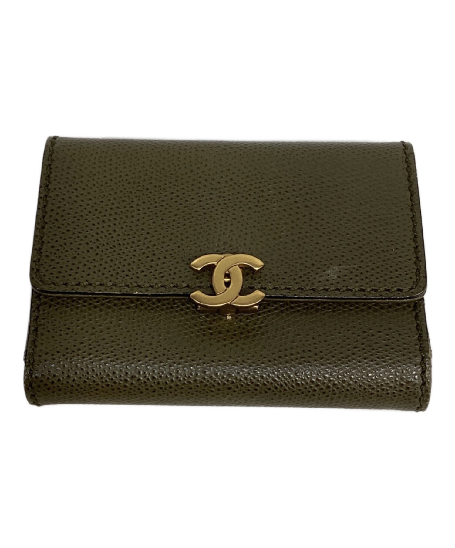 中古・古着通販】CHANEL (シャネル) ココマーク 3つ折り カードケース