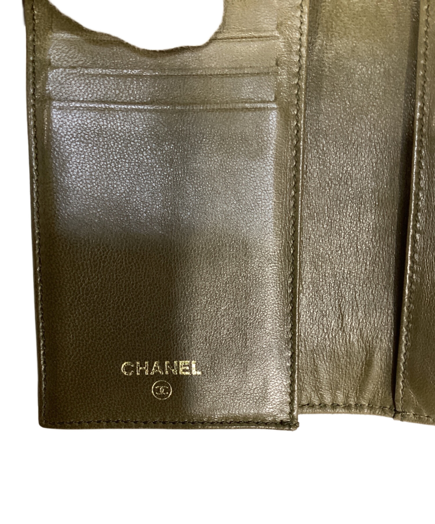中古・古着通販】CHANEL (シャネル) ココマーク 3つ折り カードケース 