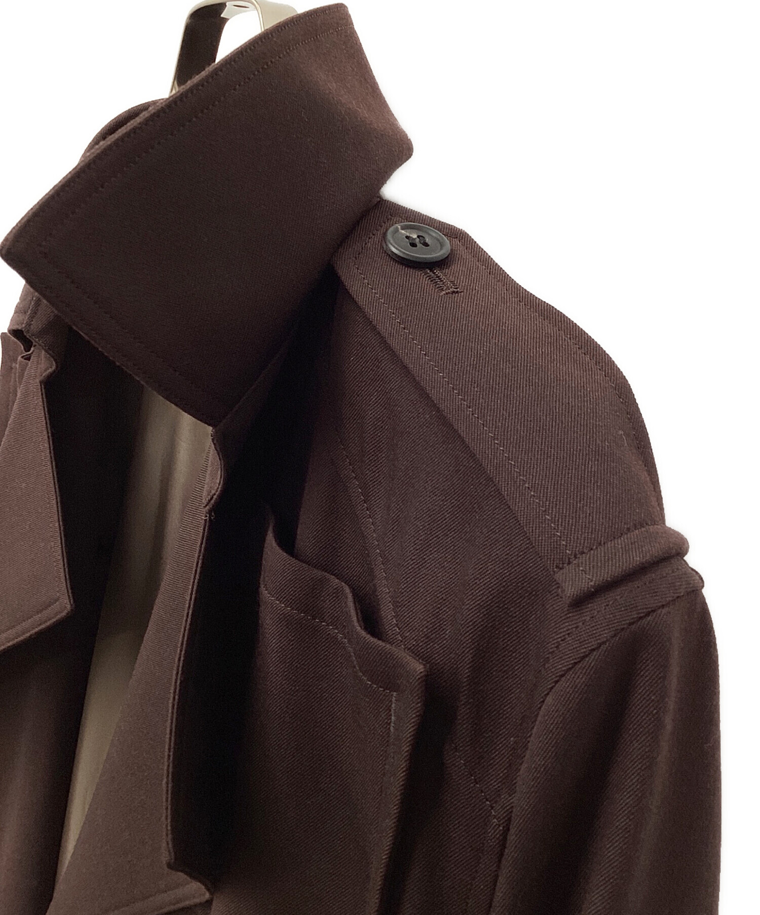 中古・古着通販】SATORU SASAKI (サトル ササキ) ウールトレンチコート