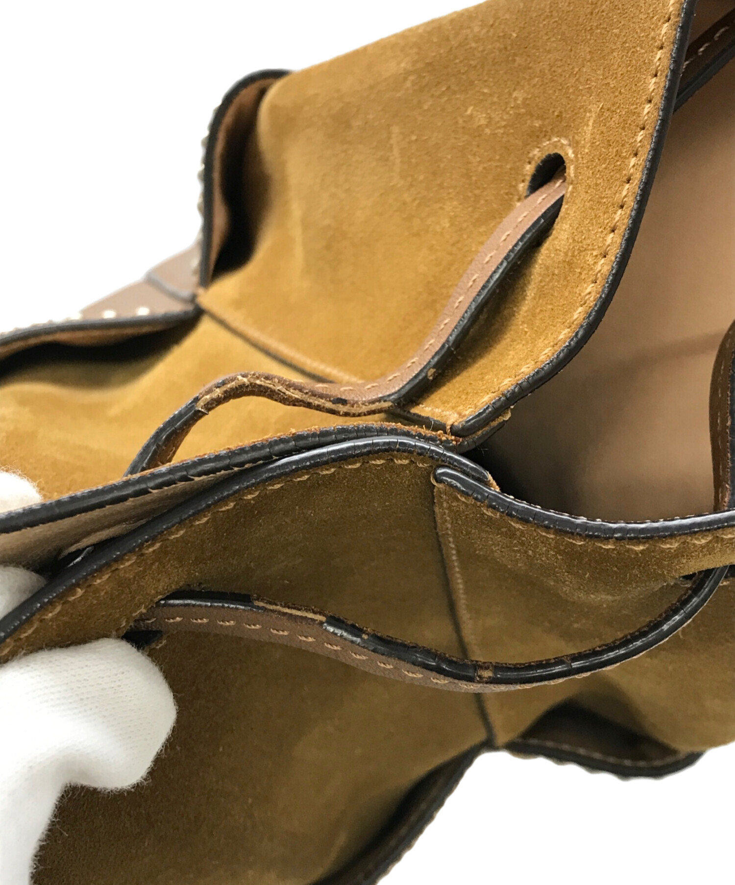 ｟今週末まで値下げ｠J&M DAVIDSON デイジーミニ ブラウン スタッズ J&M Davidson Mini Daisy with Studs ブラウン