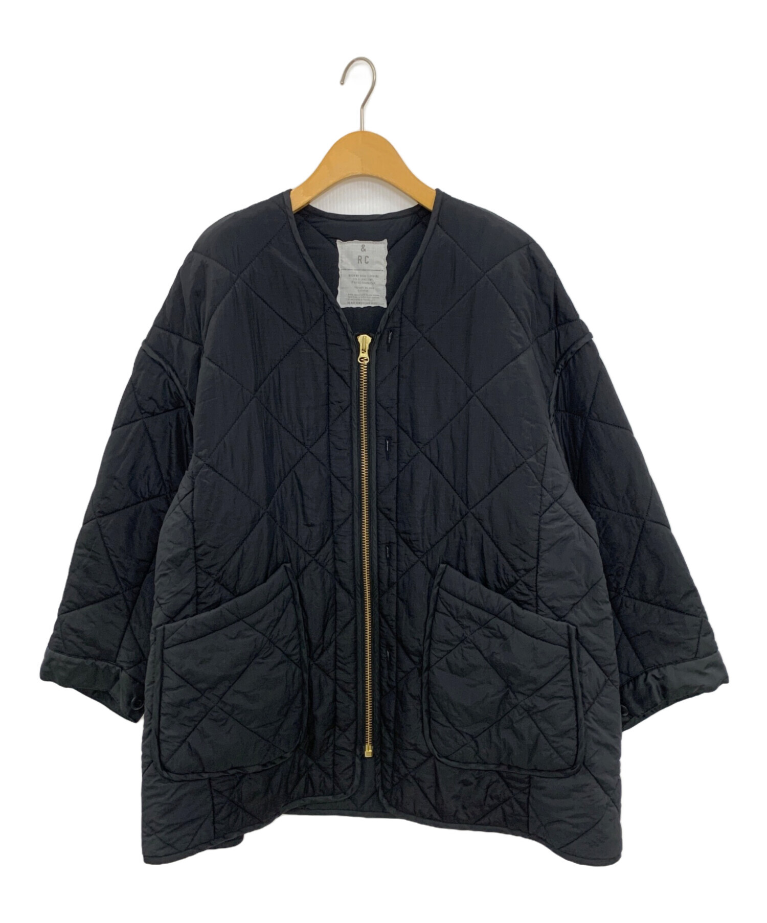 Curensologyカレンソロジー&RC キルティングハーフコート 中古・古着通販】Curensology (カレンソロジー) キルティングハーフ