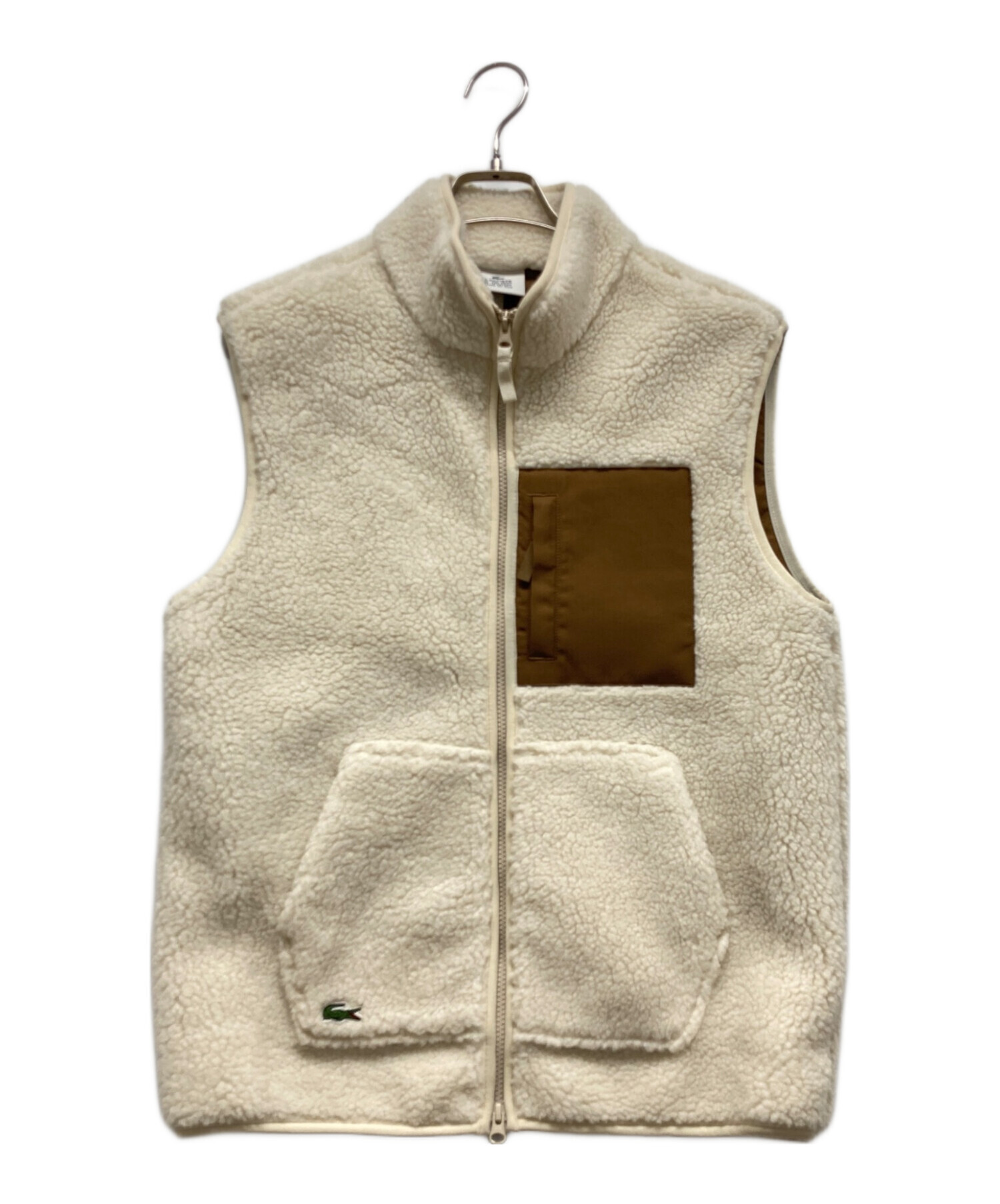 中古・古着通販】LACOSTE LIVE (ラコステライブ) ボアフリースベスト