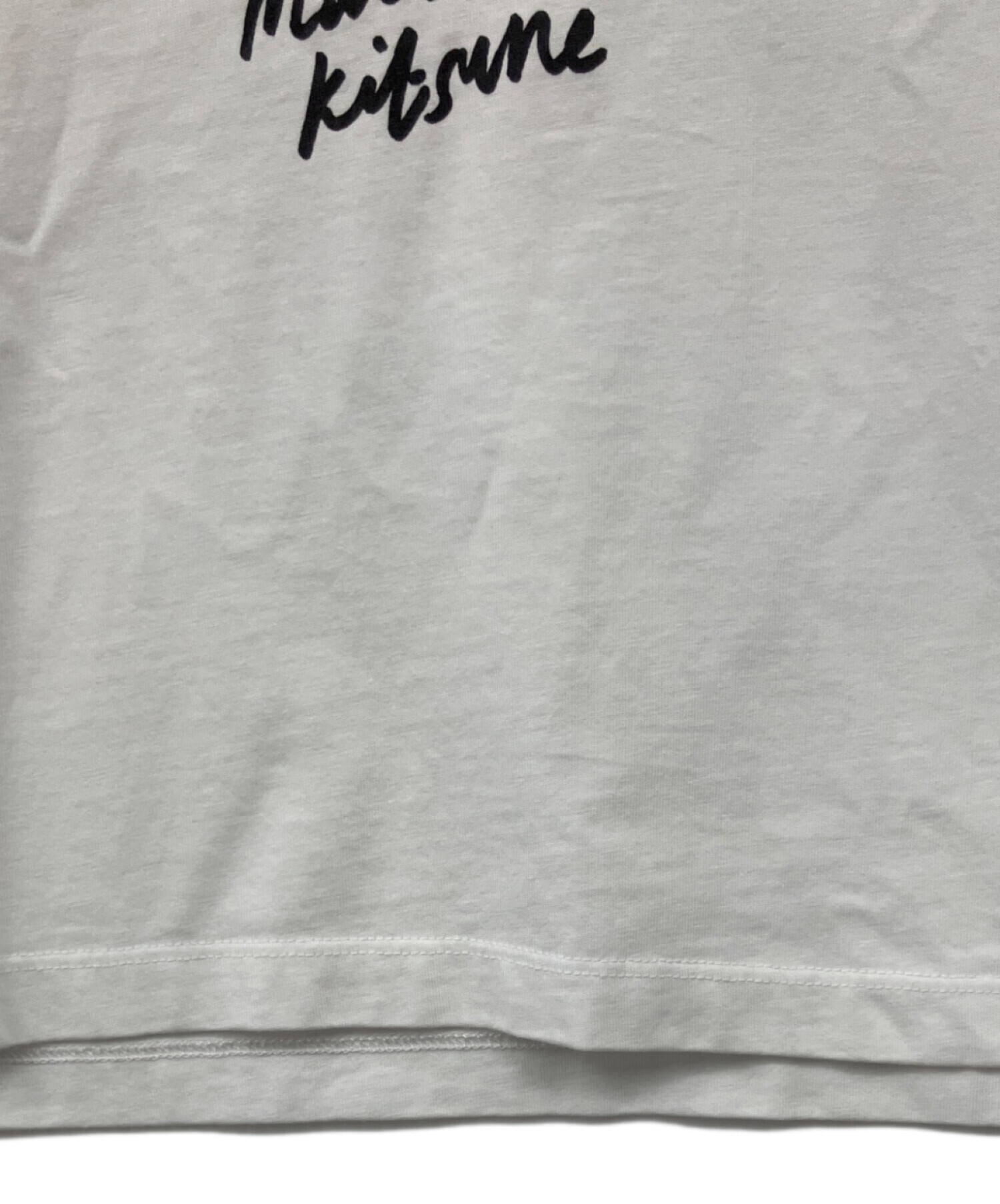中古・古着通販】MAISON KITSUNE (メゾンキツネ) Tシャツ ホワイト