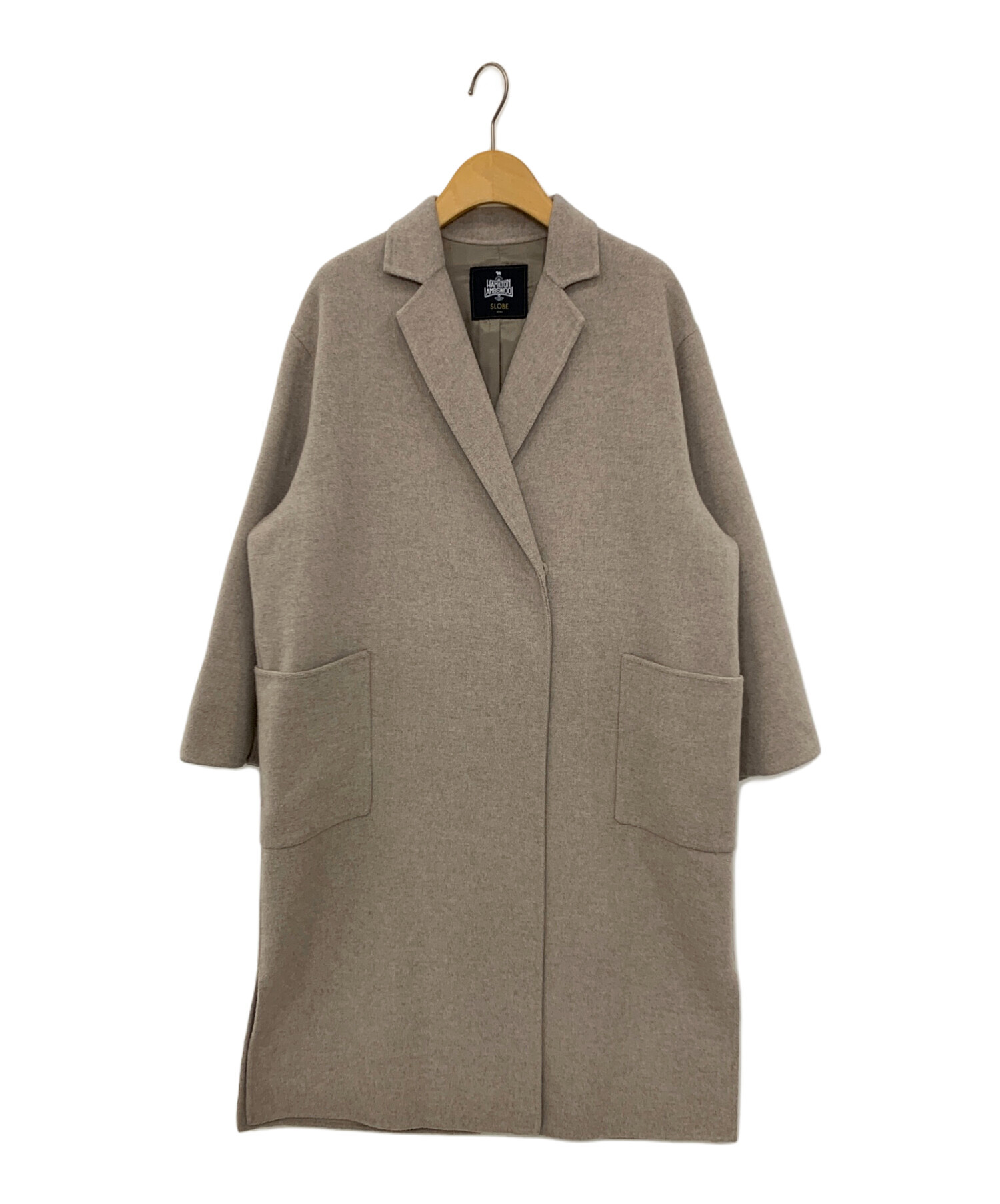 873y*専用 スローブ イエナ HAMILTON ダブルフェイス リバーコート HAMILTONダブルフェイスロングチェスターコート | スローブ