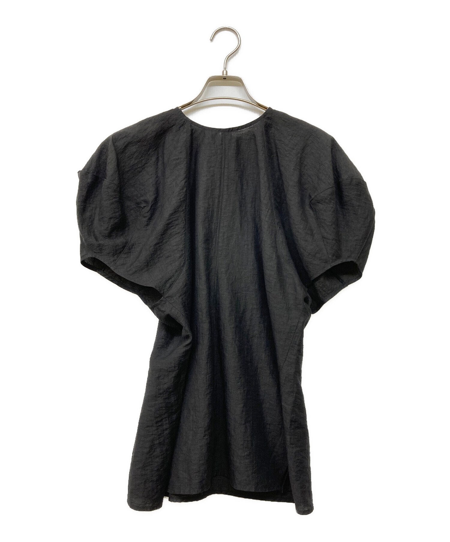 中古・古着通販】BLAMINK (ブラミンク) M LI/N CN SSLブラウス