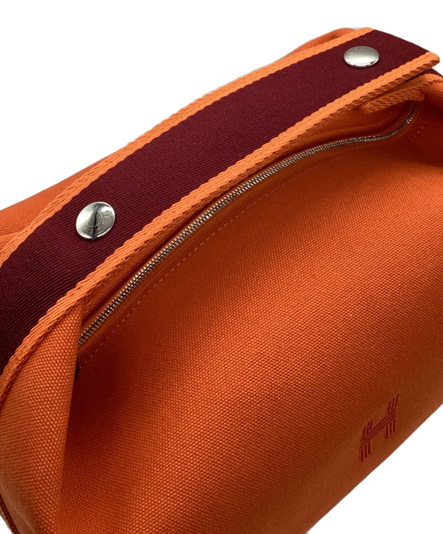 中古・古着通販】HERMES (エルメス) ポーチ フーオレンジ｜ブランド