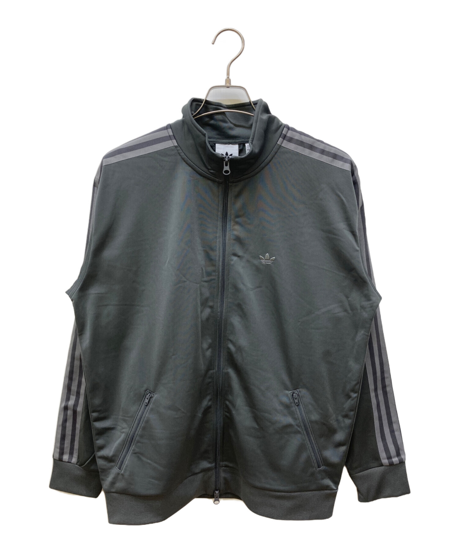 中古・古着通販】adidas (アディダス) トラックジャケット グレー 