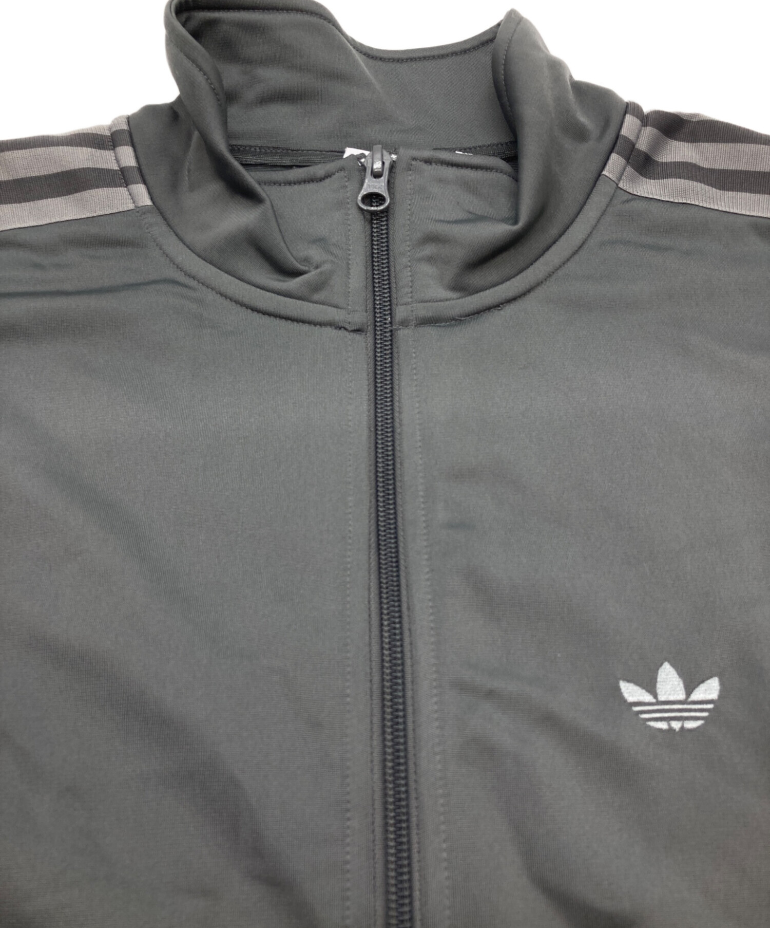 中古・古着通販】adidas (アディダス) トラックジャケット グレー 