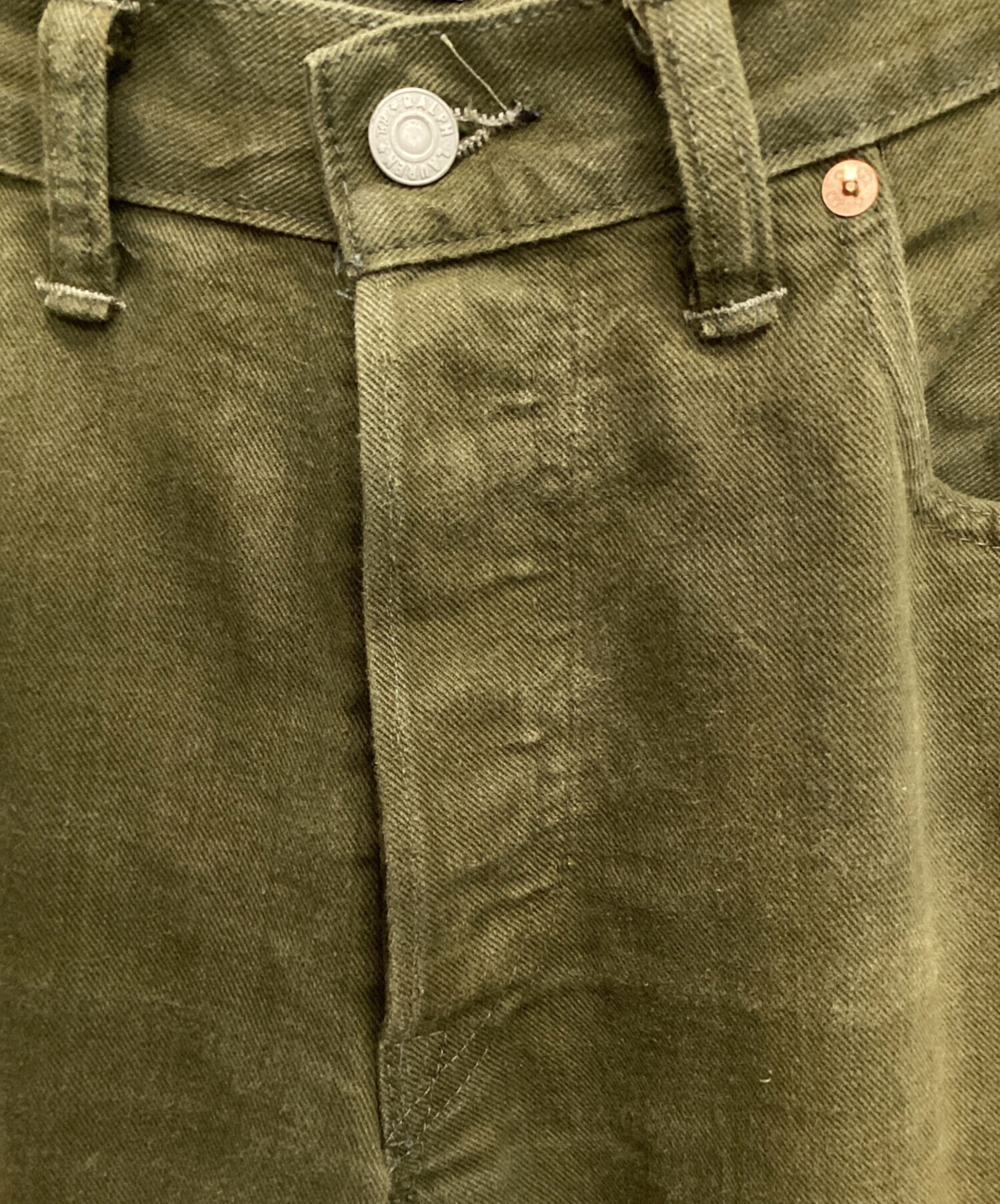 中古・古着通販】RRL (ダブルアールエル) セルビッチデニムパンツ