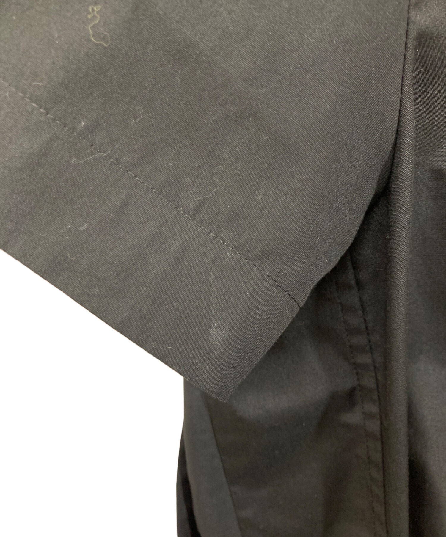 中古・古着通販】sacai (サカイ) バックプリーツブラウス ブラック 