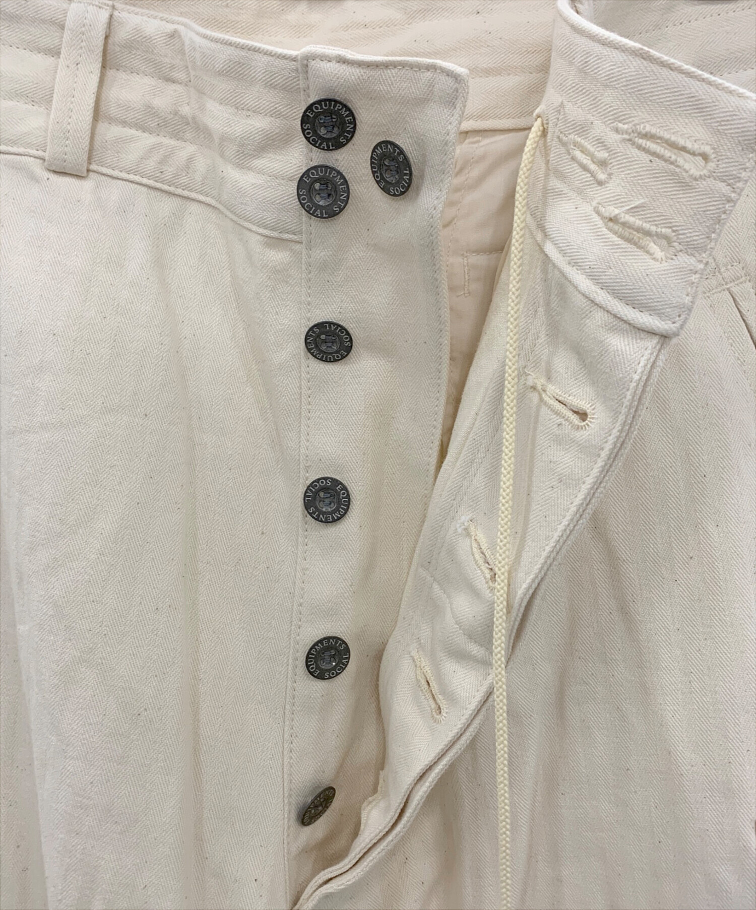 中古・古着通販】OUTIL (ウティ) PANTALON CHASELLES アイボリー