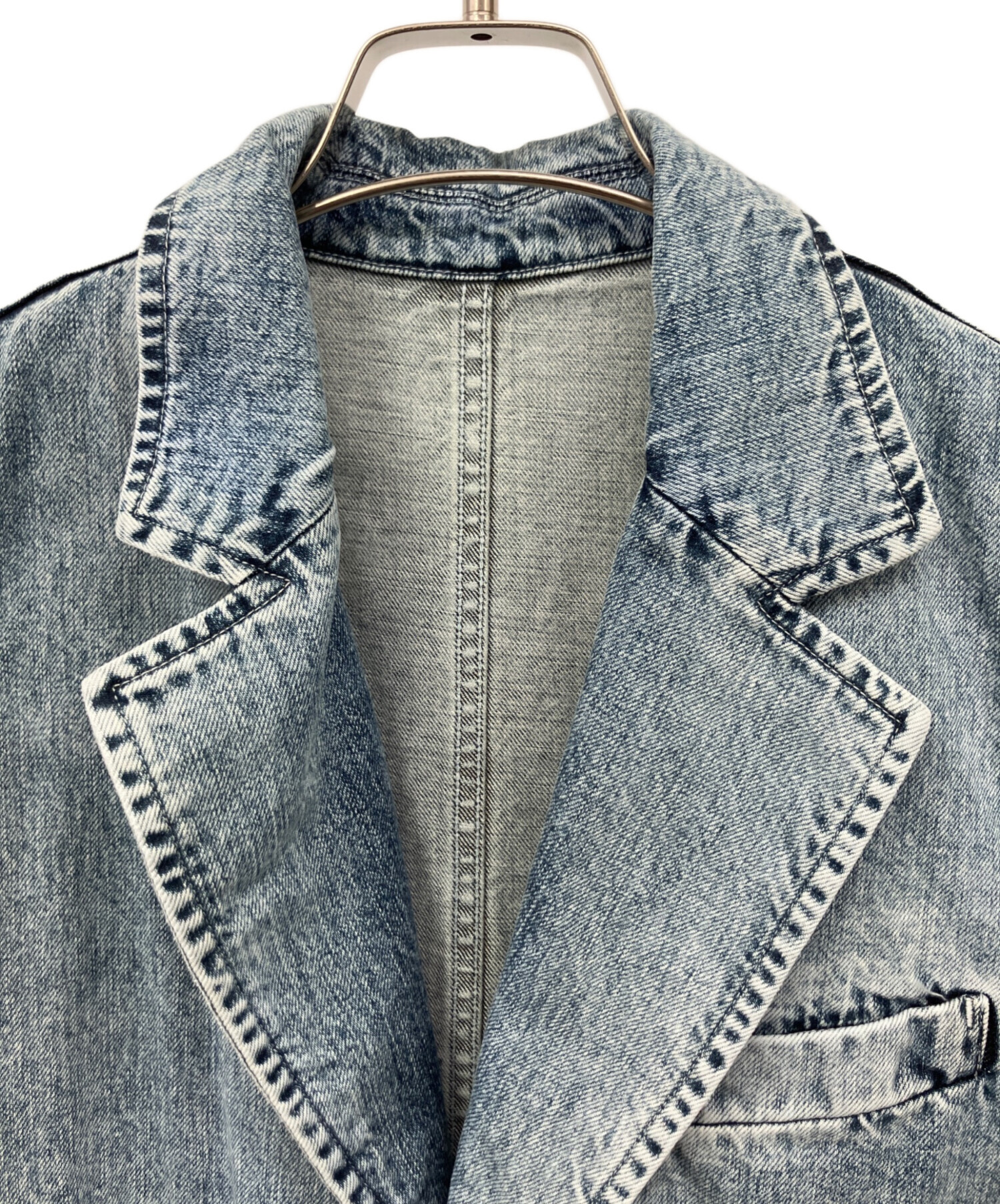 中古・古着通販】TOGA TOO (トーガ・トゥ) DENIM SLEEVELESS JACKET 