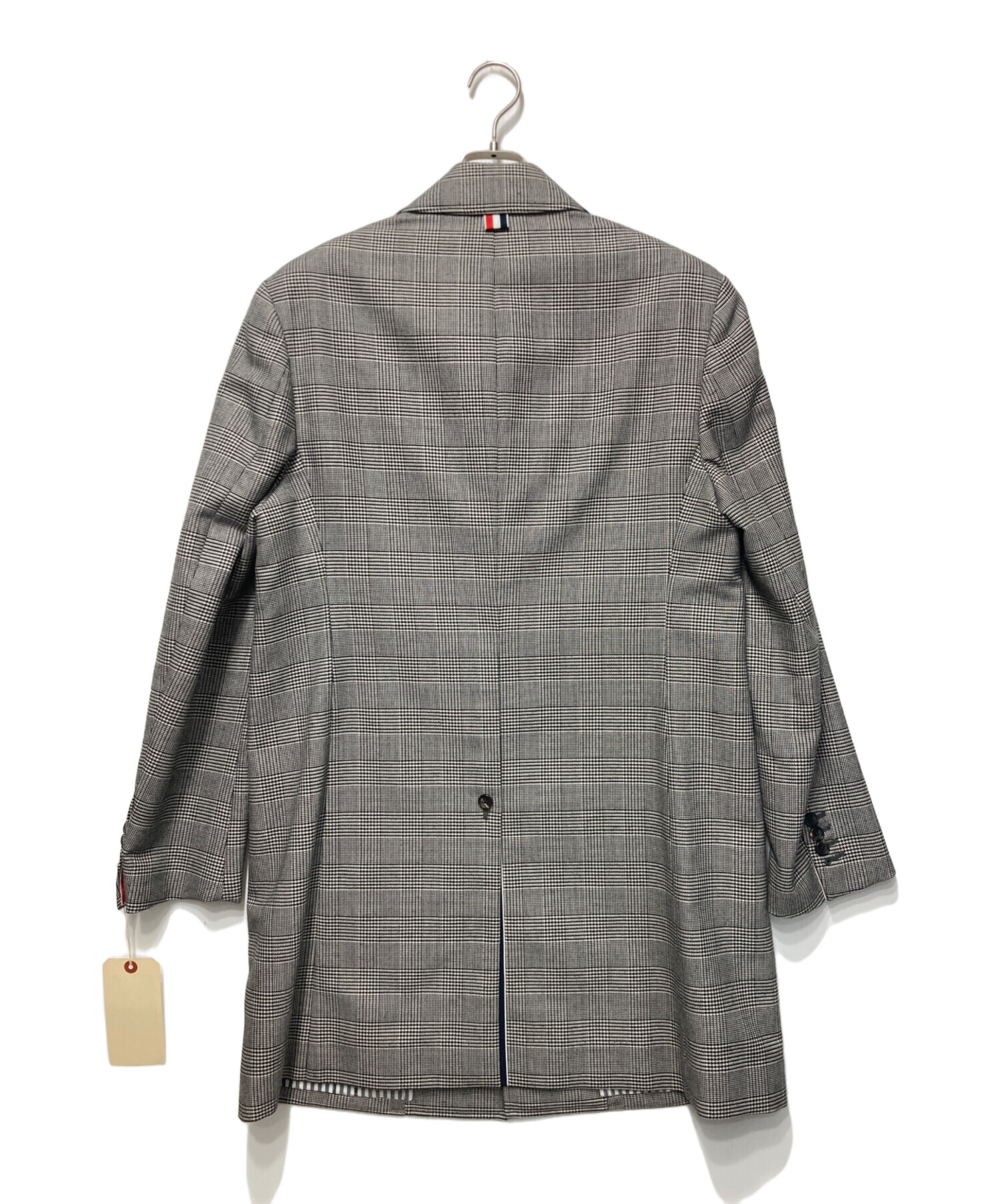 【新品未使用タグ付き】THOM BROWNE. ラウンドカラーオーバーコート 中古・古着通販】THOM BROWNE. NEW YORK (トムブラウンニューヨーク