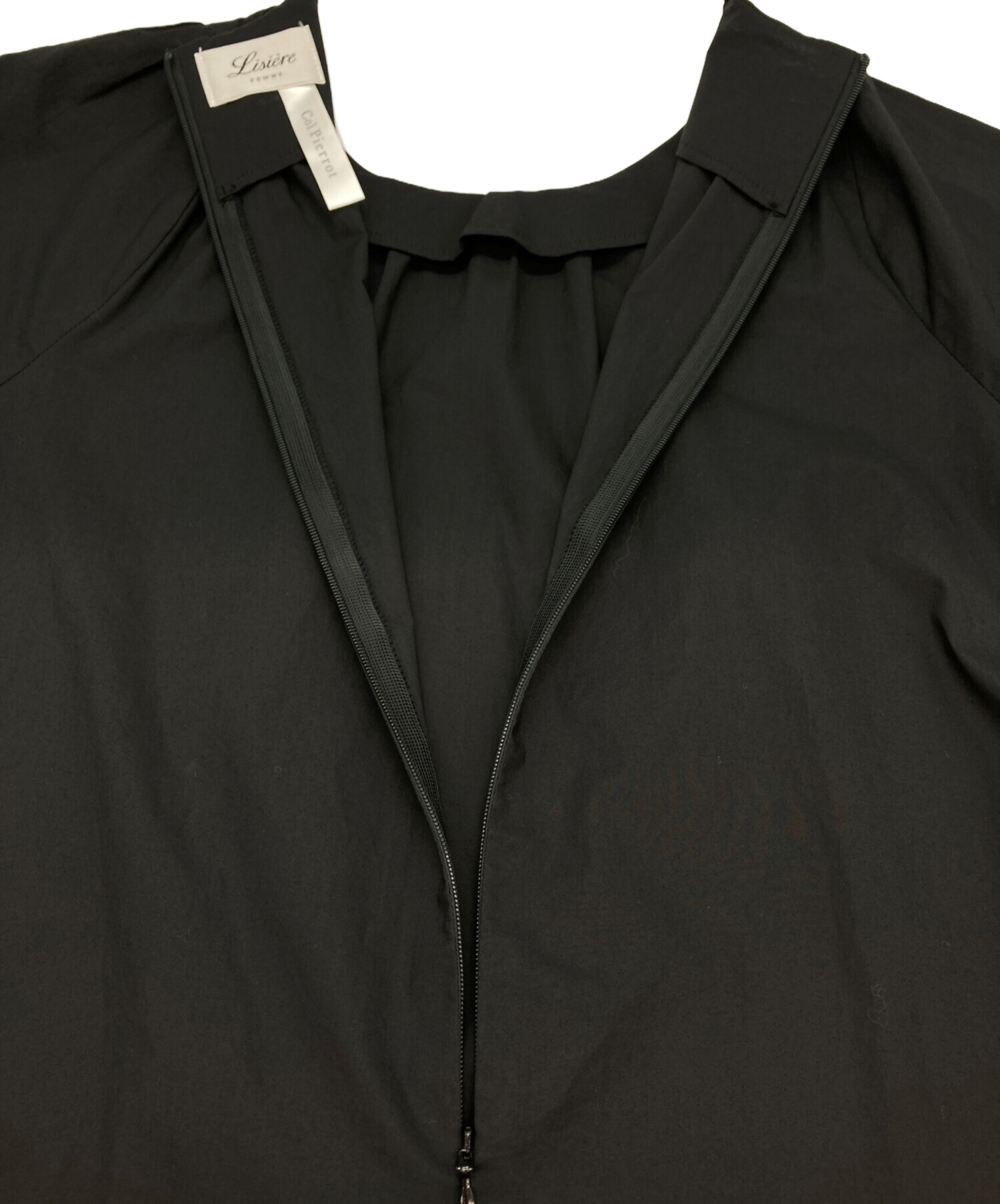 美品 Col Pierrot コルピエロ 長袖 ブラウス 17050570002810 ブラック レディース 古着 中古 USED 中古・古着通販】Lisiere (リジェール) Col Pierrot (コルピエロ) 襟
