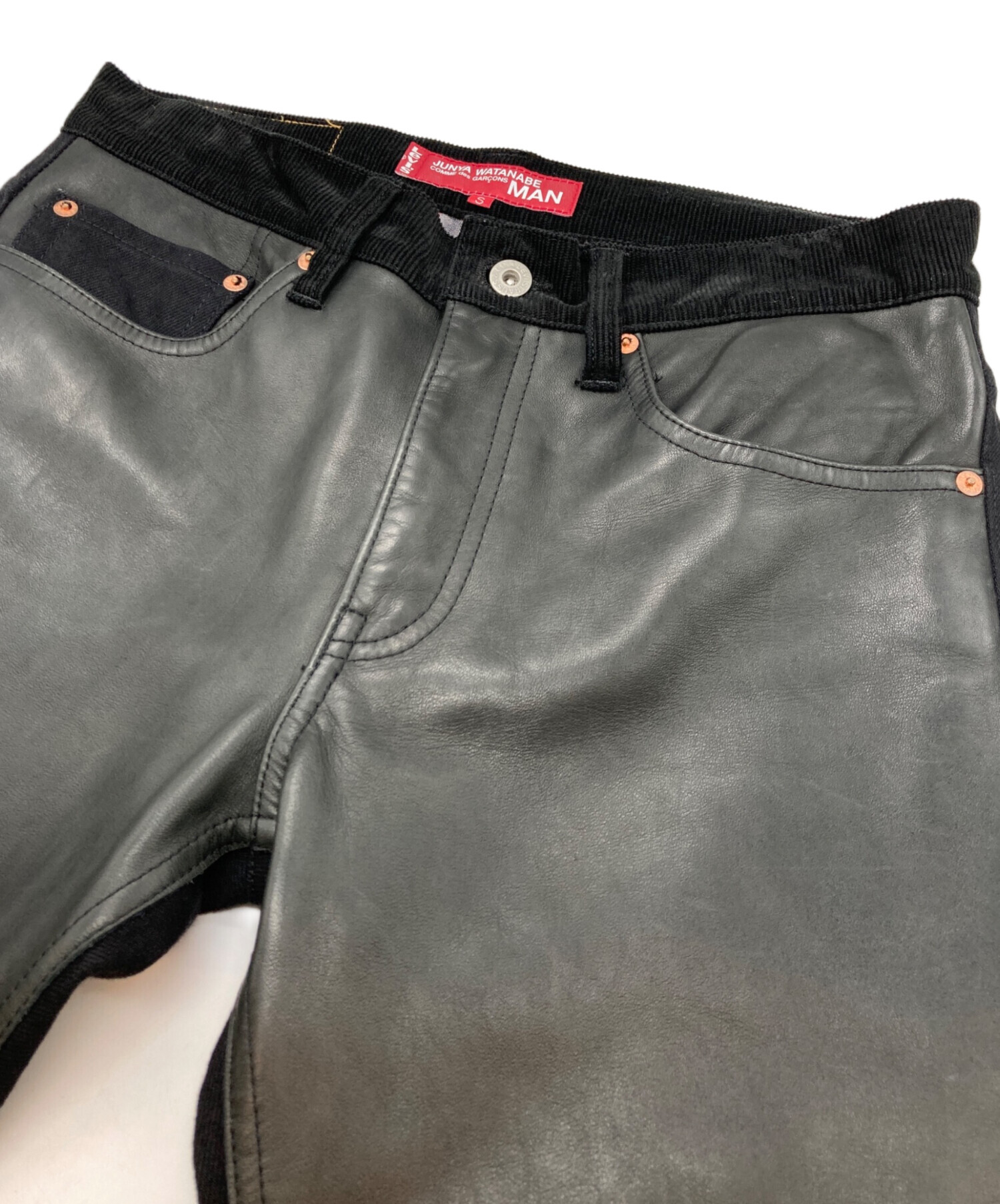 JUNYA WATANABE COMME des GARCONS 　　レザーパン 中古・古着通販】eYe COMME des GARCONS JUNYAWATANABE MAN (アイ コム