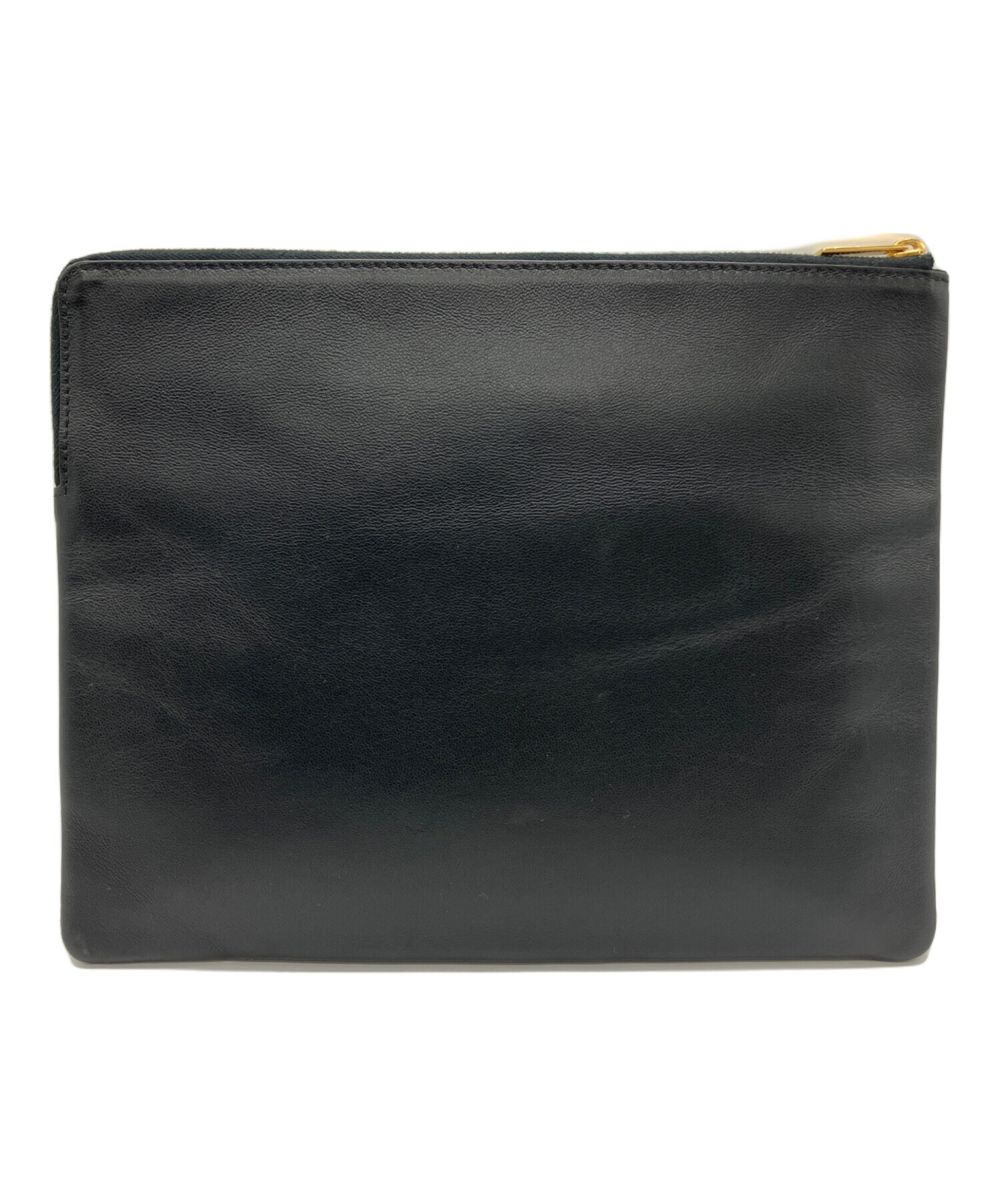 CELINE クラッチバッグ 中古・古着通販】CELINE (セリーヌ) クラッチバッグ ブラック