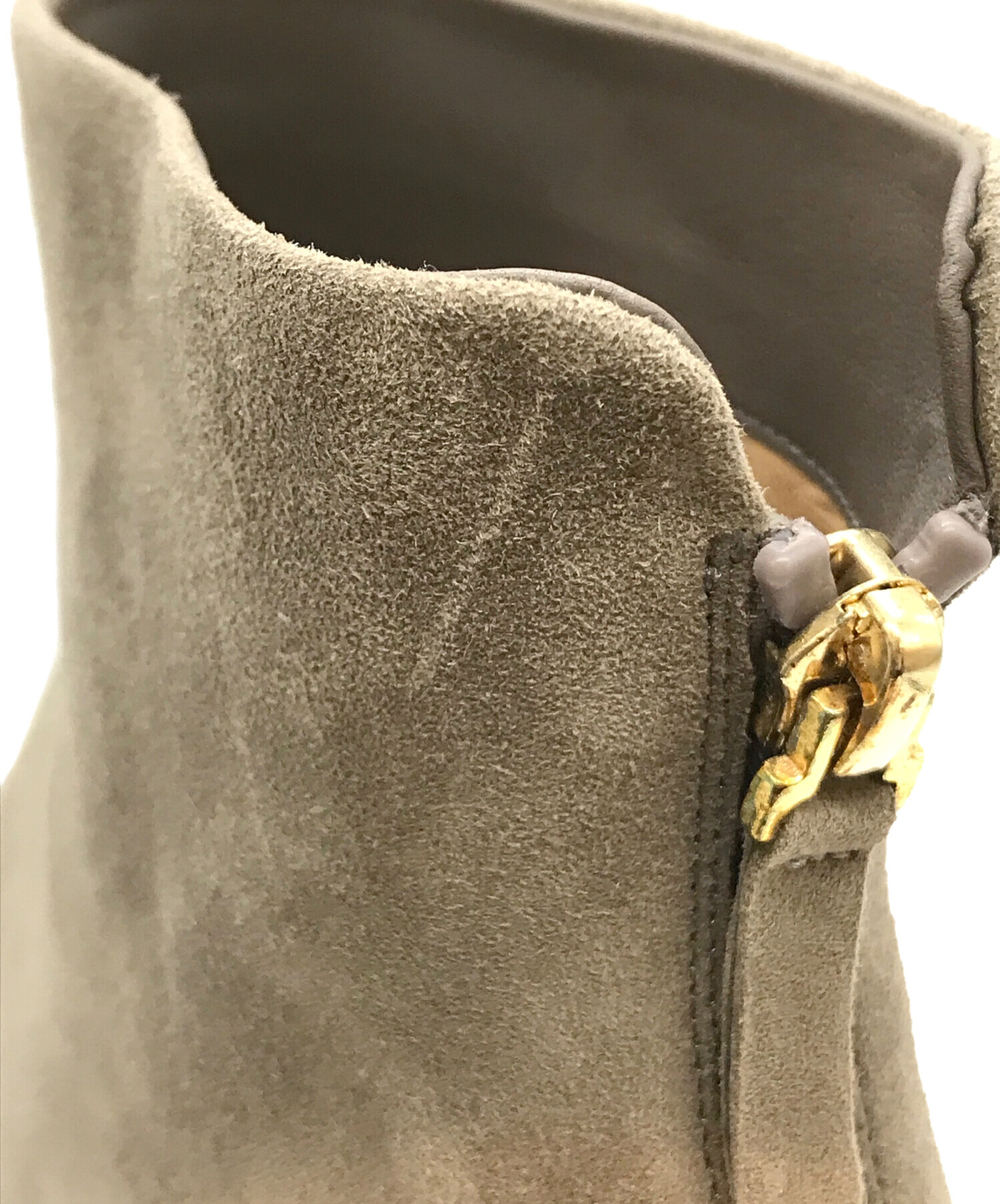 中古・古着通販】BRENTA (ブレンタ) SUEDE ショートブーツ ベージュ