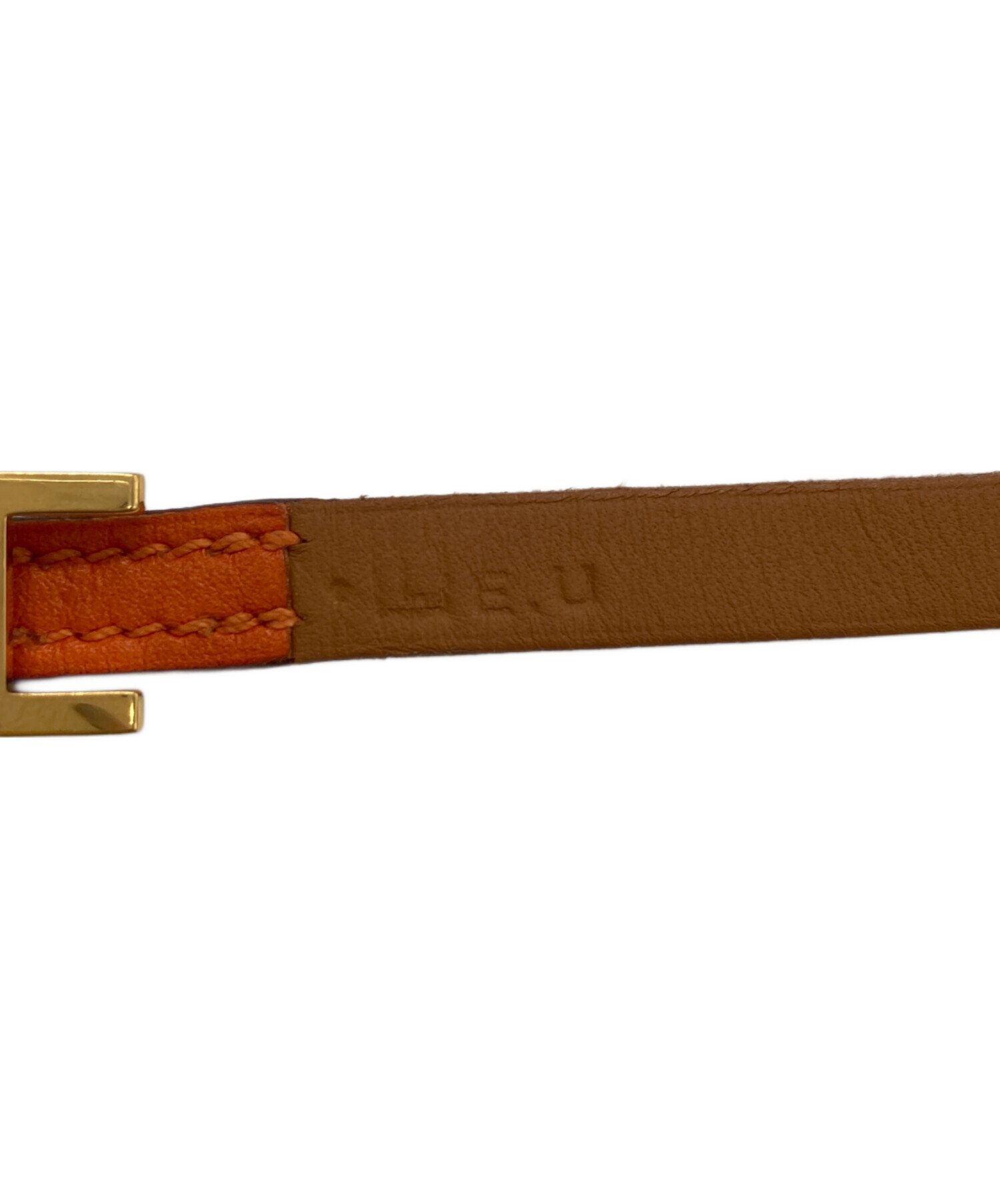 中古・古着通販】HERMES (エルメス) 多重レザーブレスレット ビーアピ