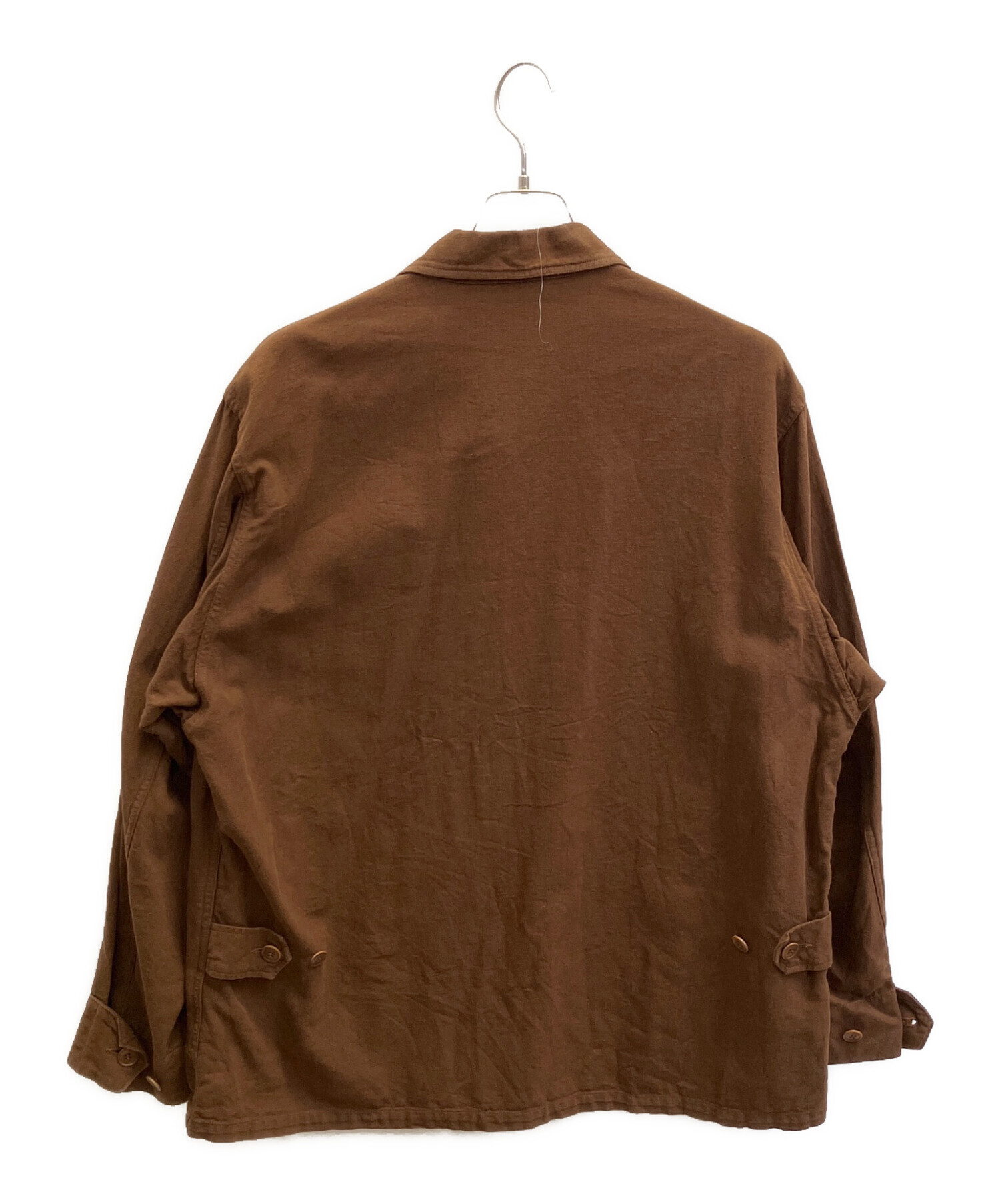 COMOLI ブラウン B.D.U ジャケット size3 COMOLI (コモリ) ブラウン B.D.U ジャケット