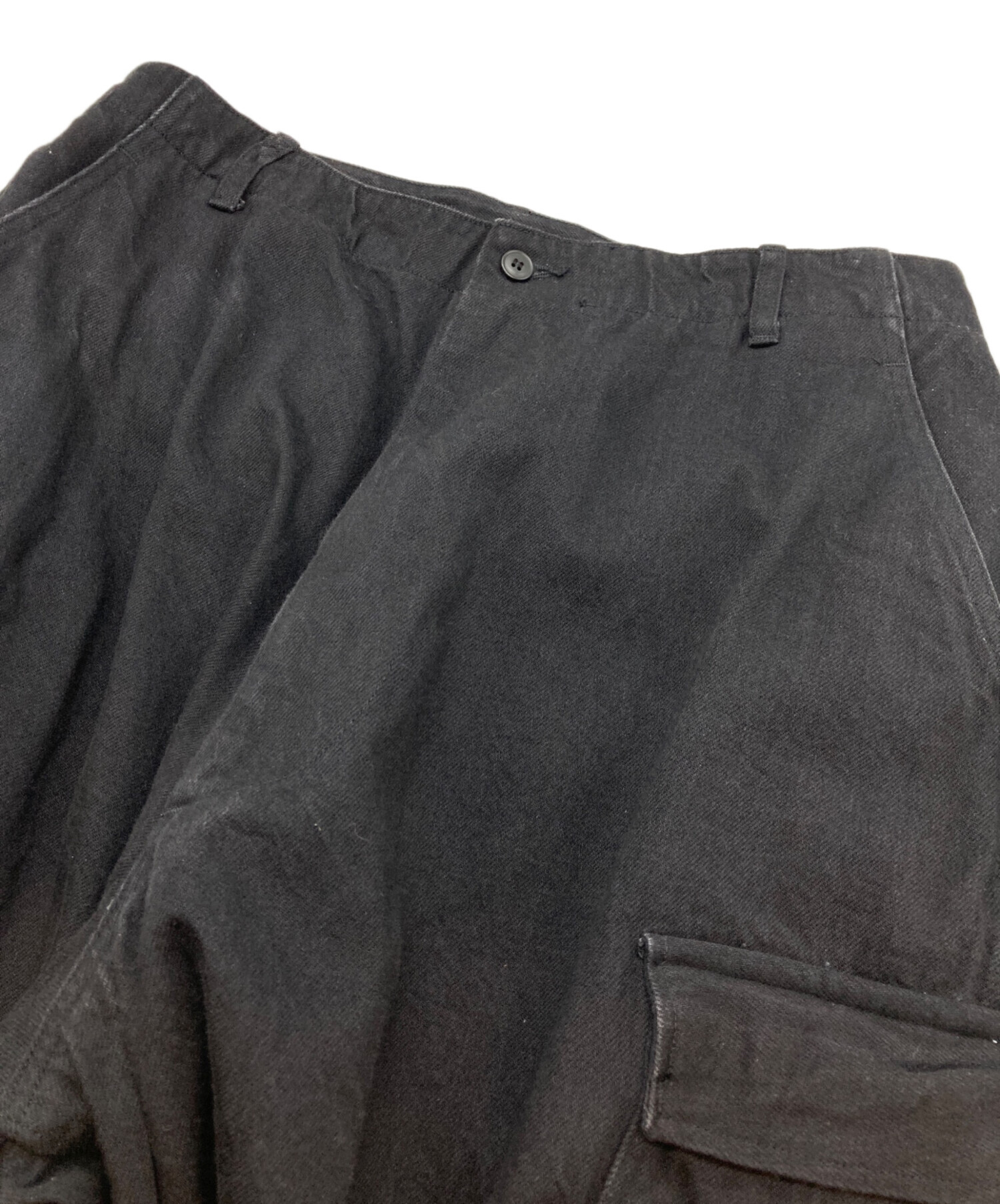 中古・古着通販】COMOLI (コモリ) ブラックデニム B.D.Uパンツ