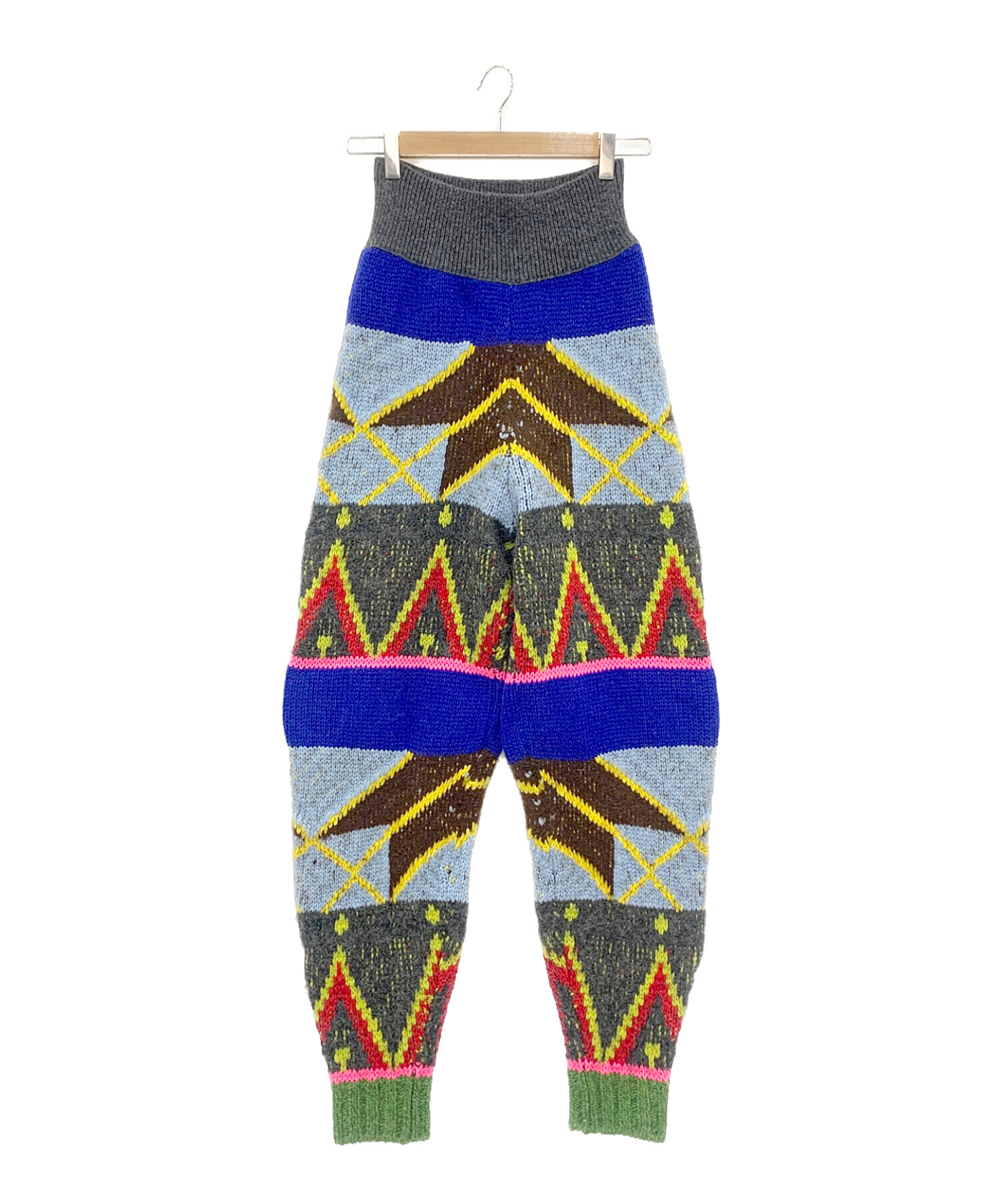 中古・古着通販】nagonstans (ナゴンスタンス) Native Jacquard Pants