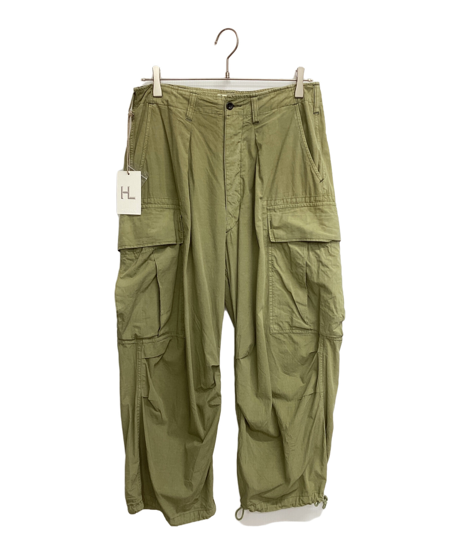パンツ HERILL RipstopJunglefatiguePants Olive/2 中古・古着通販】HERILL (ヘリル) Ripstop Jungle FatiguePants