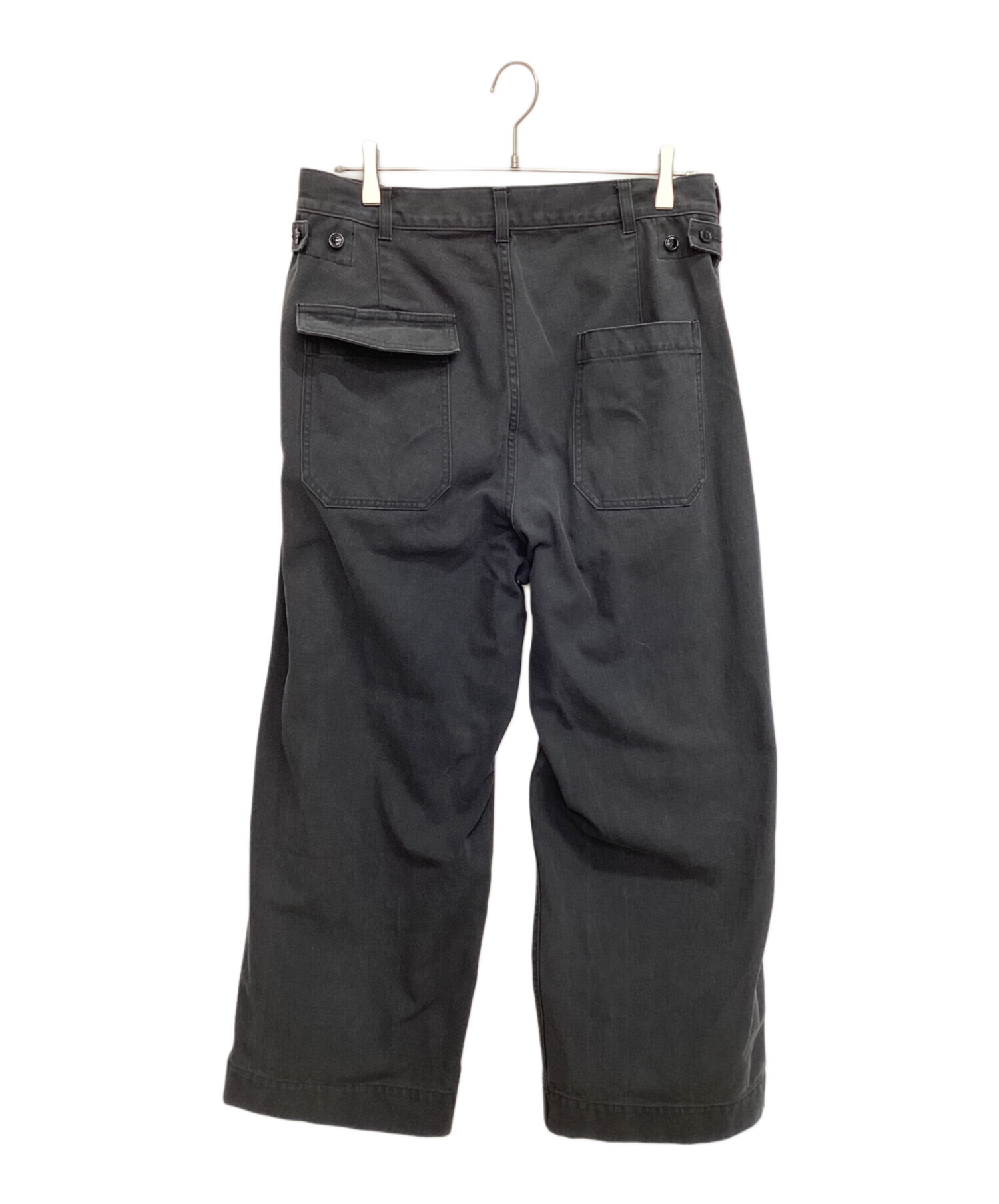 A.PRESSE】USAF Hemmed Bottoms（黒） 未使用25SS A.PRESSE USAF