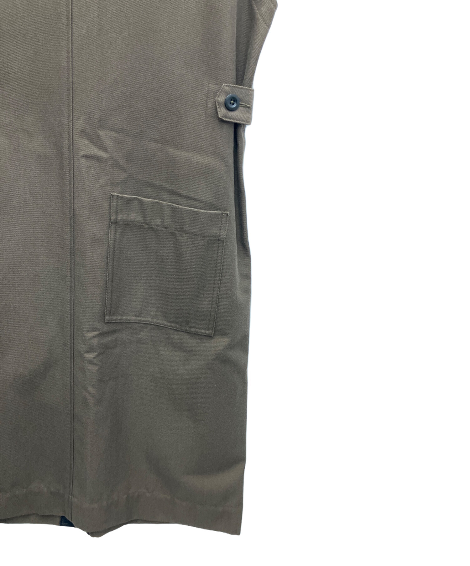 中古・古着通販】MHL (エムエイチエル) コットンウールワンピース