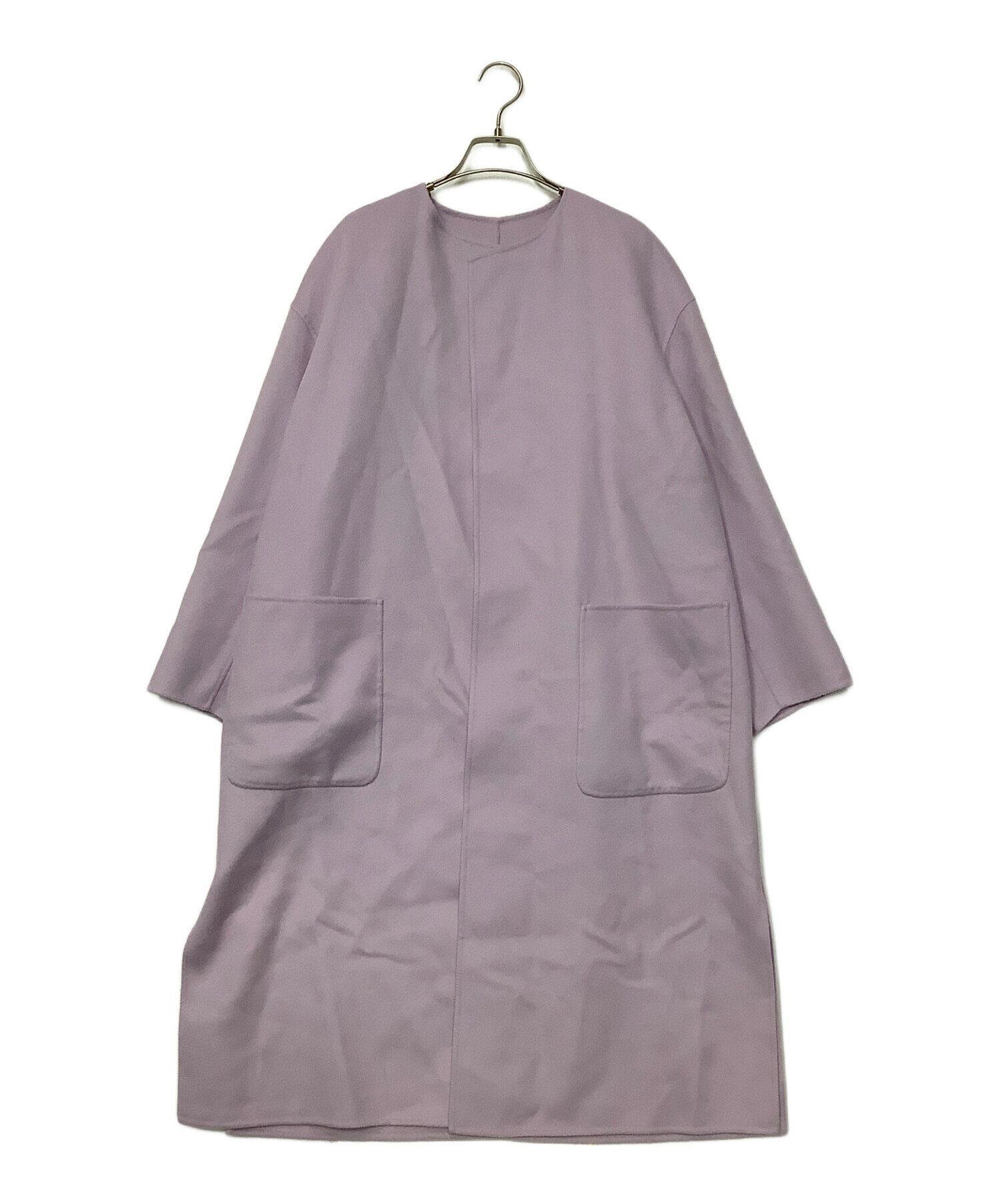 中古・古着通販】23区 (ニジュウサンク) ウールカシミヤリバーコート 