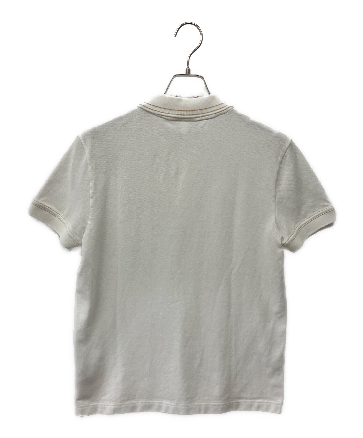 中古・古着通販】LACOSTE (ラコステ) ストライプリブニットカラー 