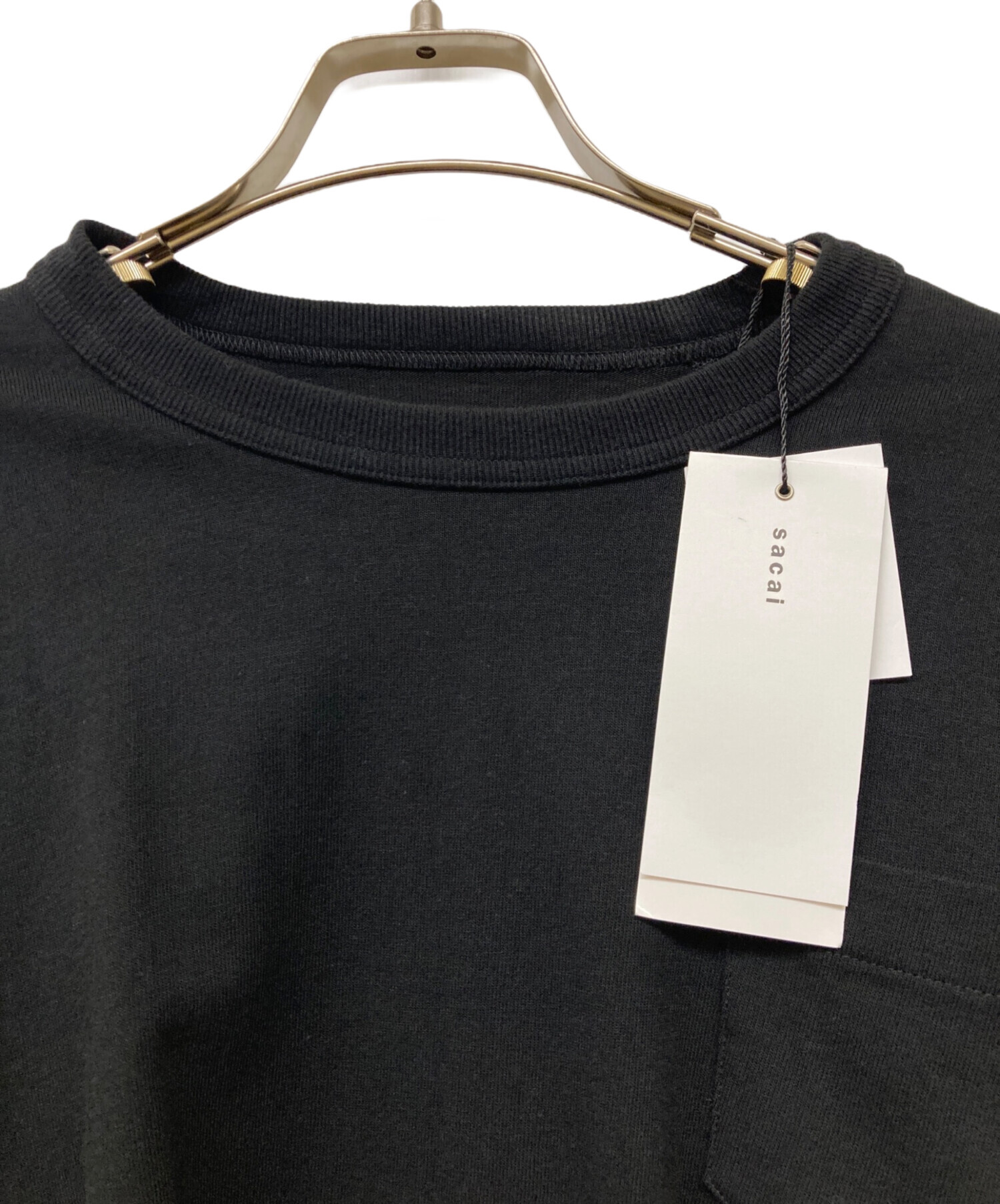 中古・古着通販】sacai (サカイ) 24SS Nylon Twill x Cotton Jersey T