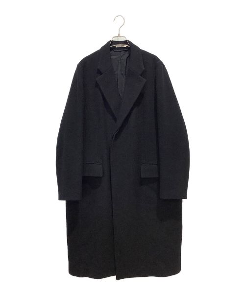 AURALEE（オーラリー） DOUBLE CLOTH MELTON  COAT AURALEE DOUBLE CLOTH SUPER FINE MELTON COAT / WOOL HERINGBONE PILE