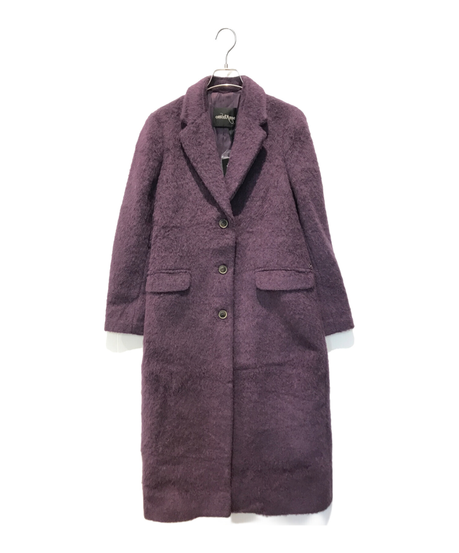 チェスターコート　パープル 中古・古着通販】ottod'Ame (オットダム) チェスターコート パープル