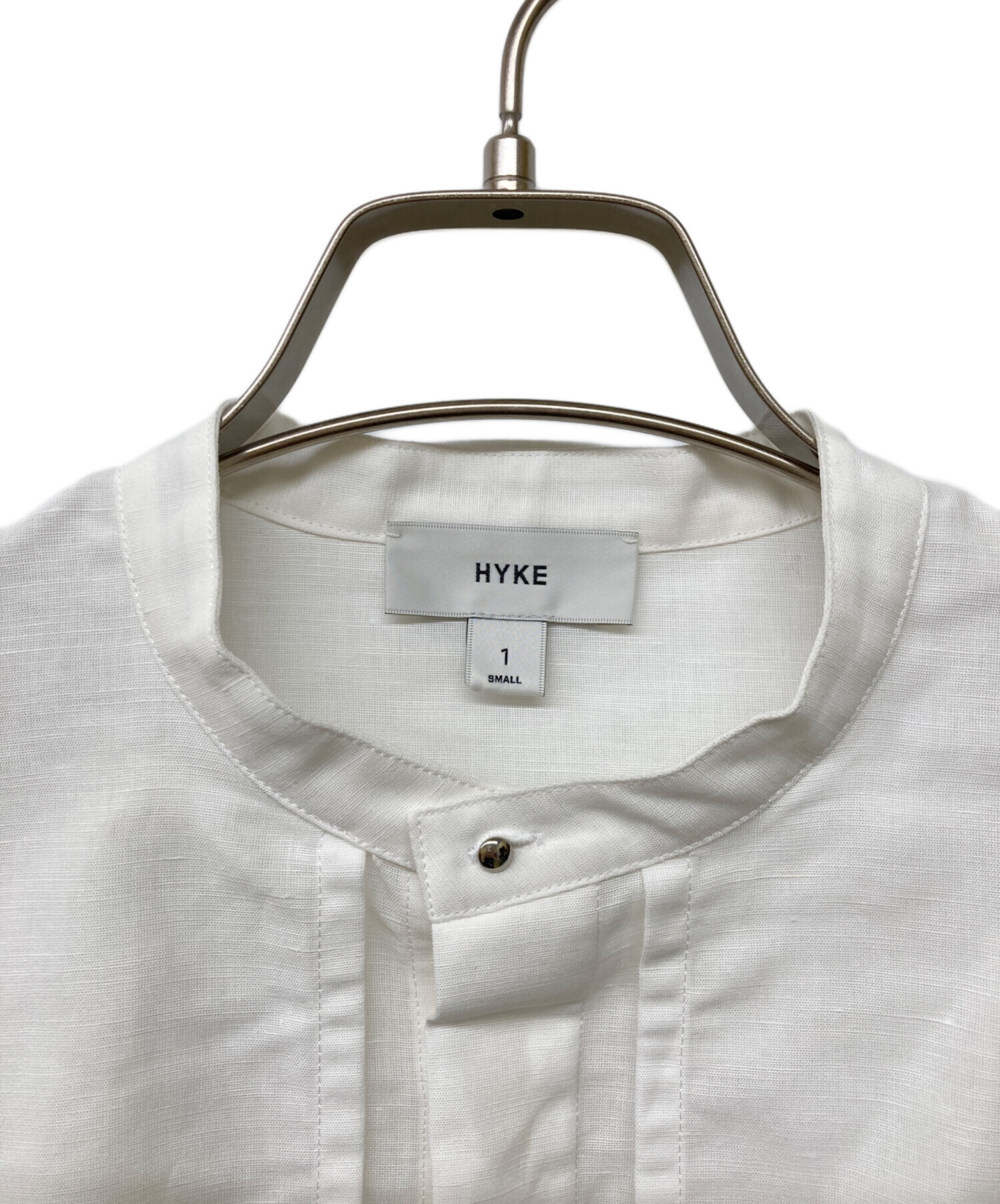 中古・古着通販】HYKE (ハイク) バルーンスリーブ ブラウス ホワイト