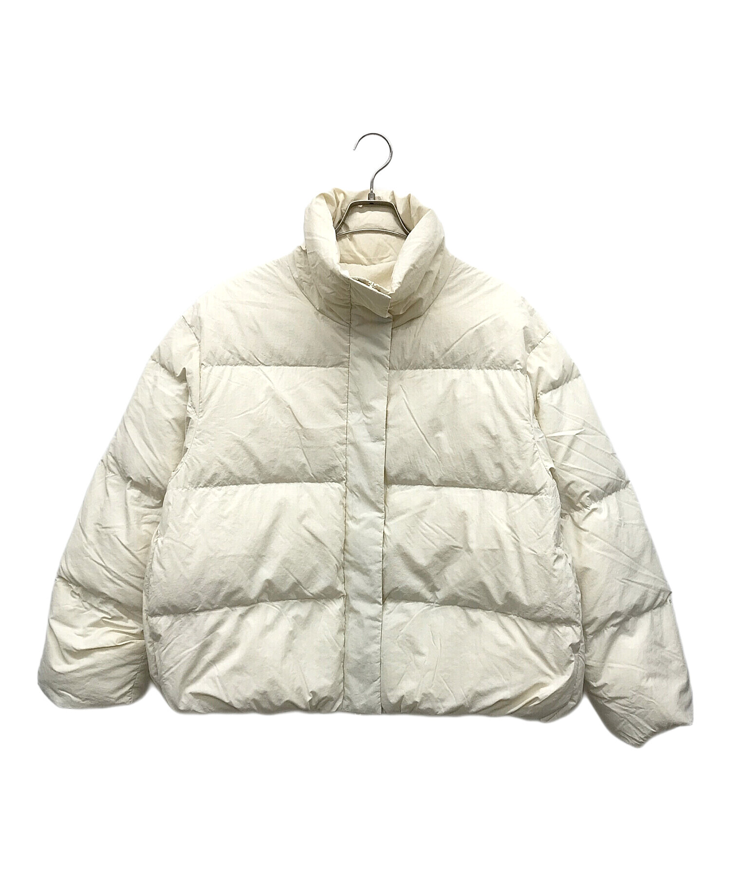 Mila Owen ダウンジャケット オフホワイト 中古・古着通販】Mila Owen (ミラオーウェン) フレンチダウンスタンド