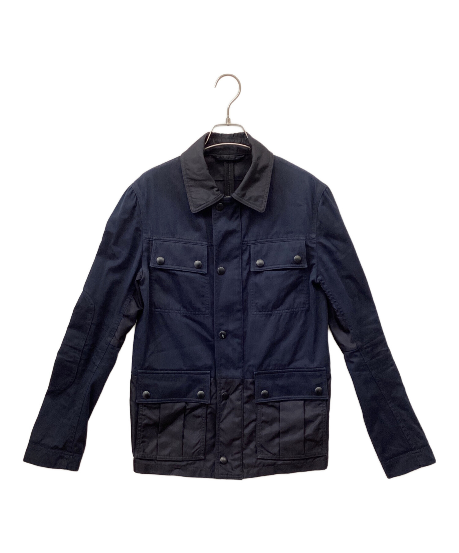 GIVENCHY　ブルゾン　★お値下げ中 中古・古着通販】GIVENCHY (ジバンシィ) 切替ジャケット ネイビー