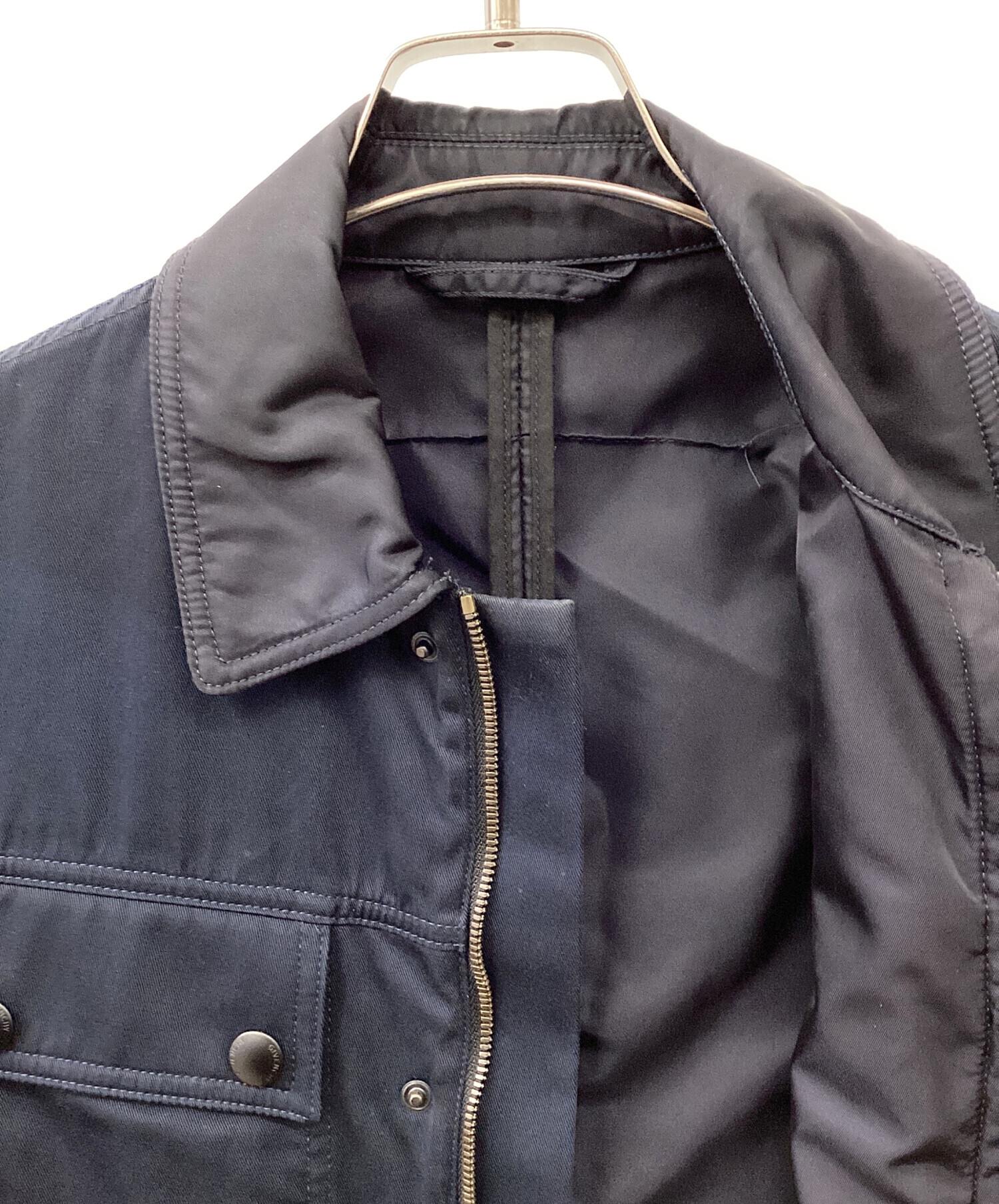 中古・古着通販】GIVENCHY (ジバンシィ) 切替ジャケット ネイビー