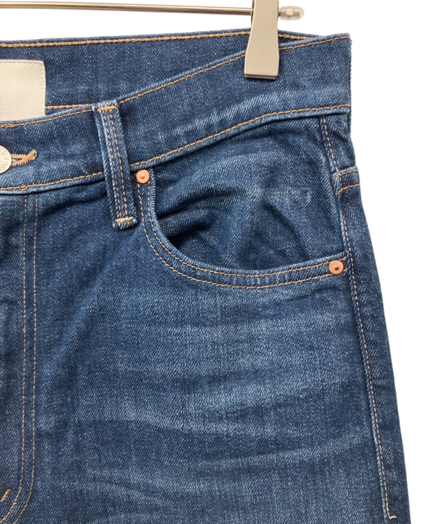 中古・古着通販】mother (マザー) デニムパンツ ブルー サイズ:26