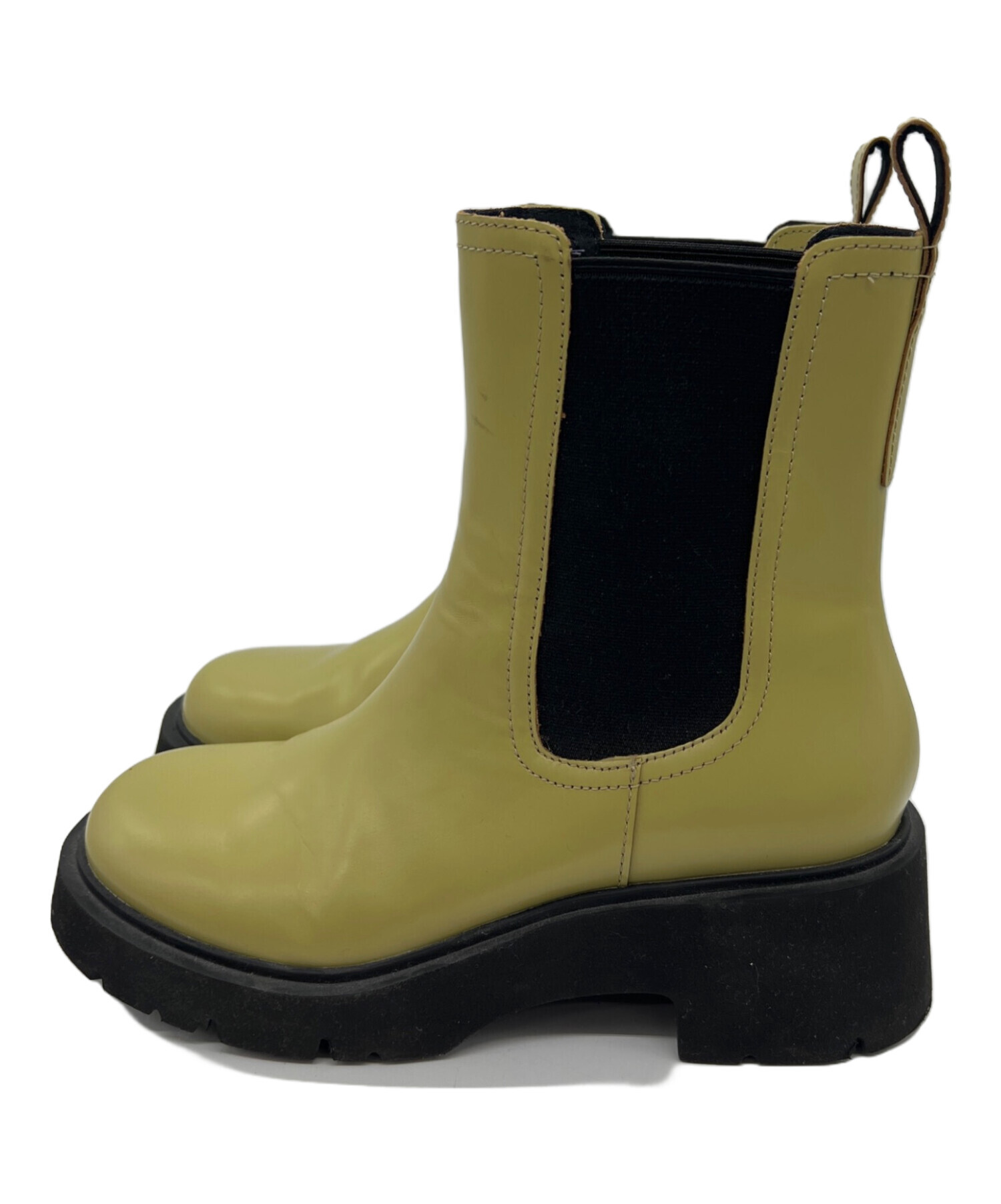 中古・古着通販】CAMPER (カンペール) サイドゴアブーツ ベージュ