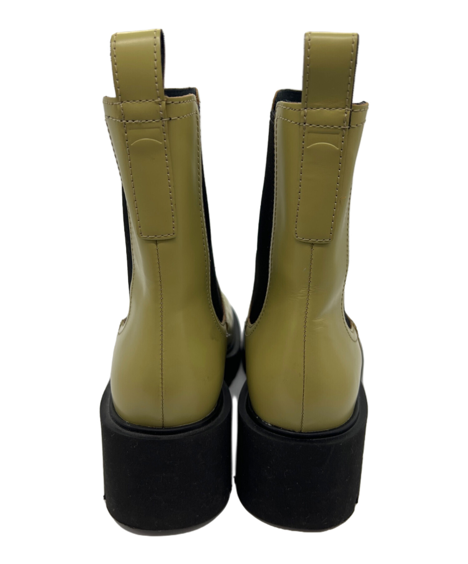 カンペール　サイドゴアブーツ　38サイズ　美品 中古・古着通販】CAMPER (カンペール) サイドゴアブーツ ベージュ