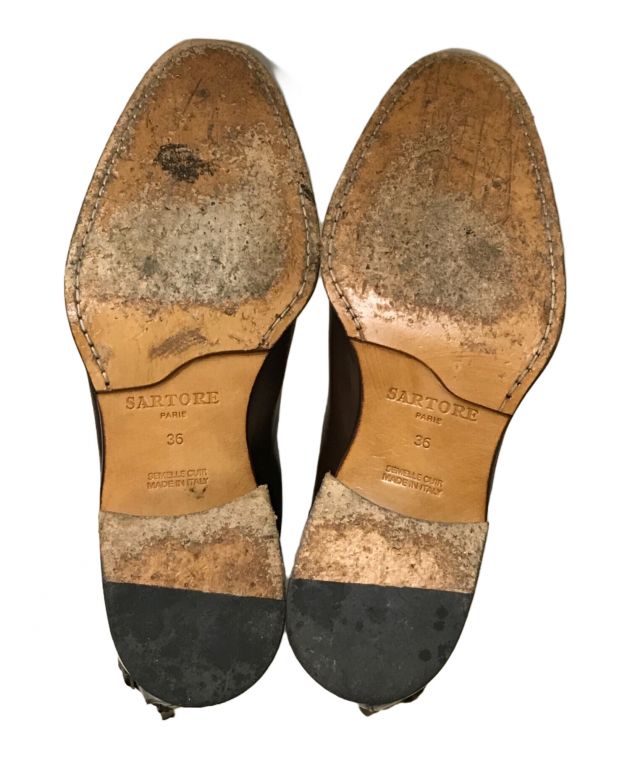 新品未使用SARTOREサルトル ナチュラルオックスストレートチップ36 新品未使用SARTOREサルトル ナチュラルオックスストレートチップ36