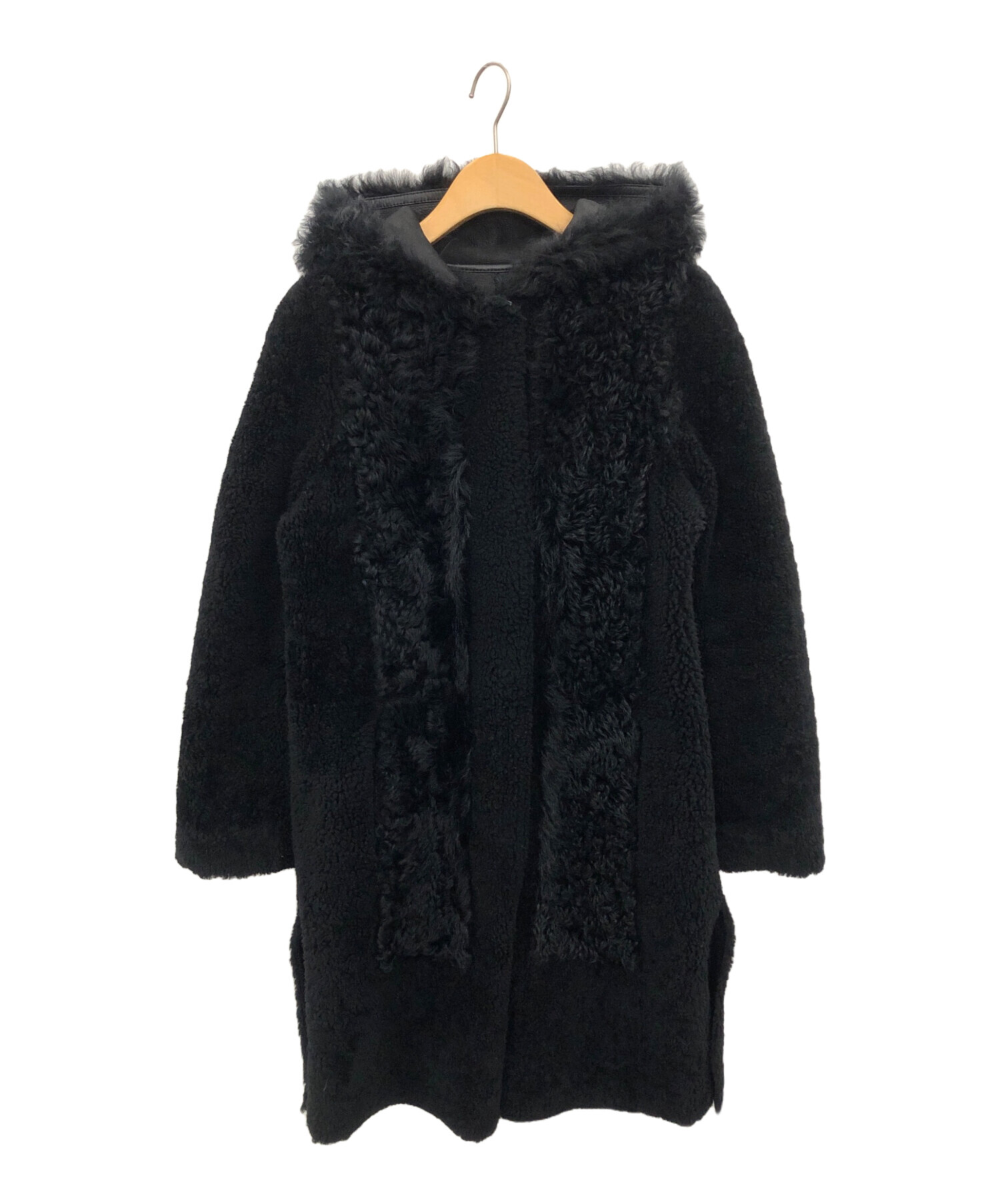 中古・古着通販】yves salomon (イヴサロモン) Textured Shearling